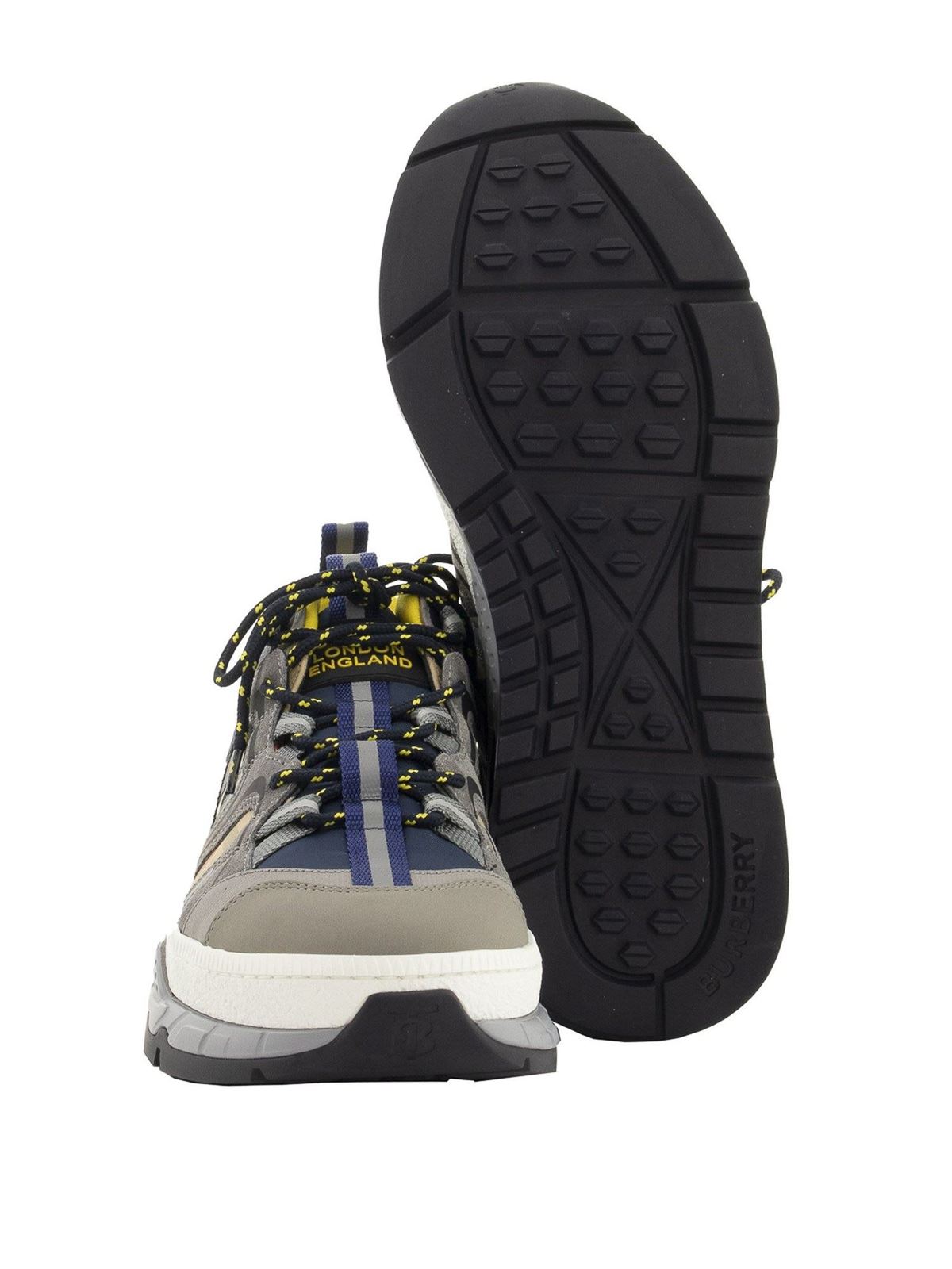 Burberry スニーカー - グレー - グレイ|8031108A7026