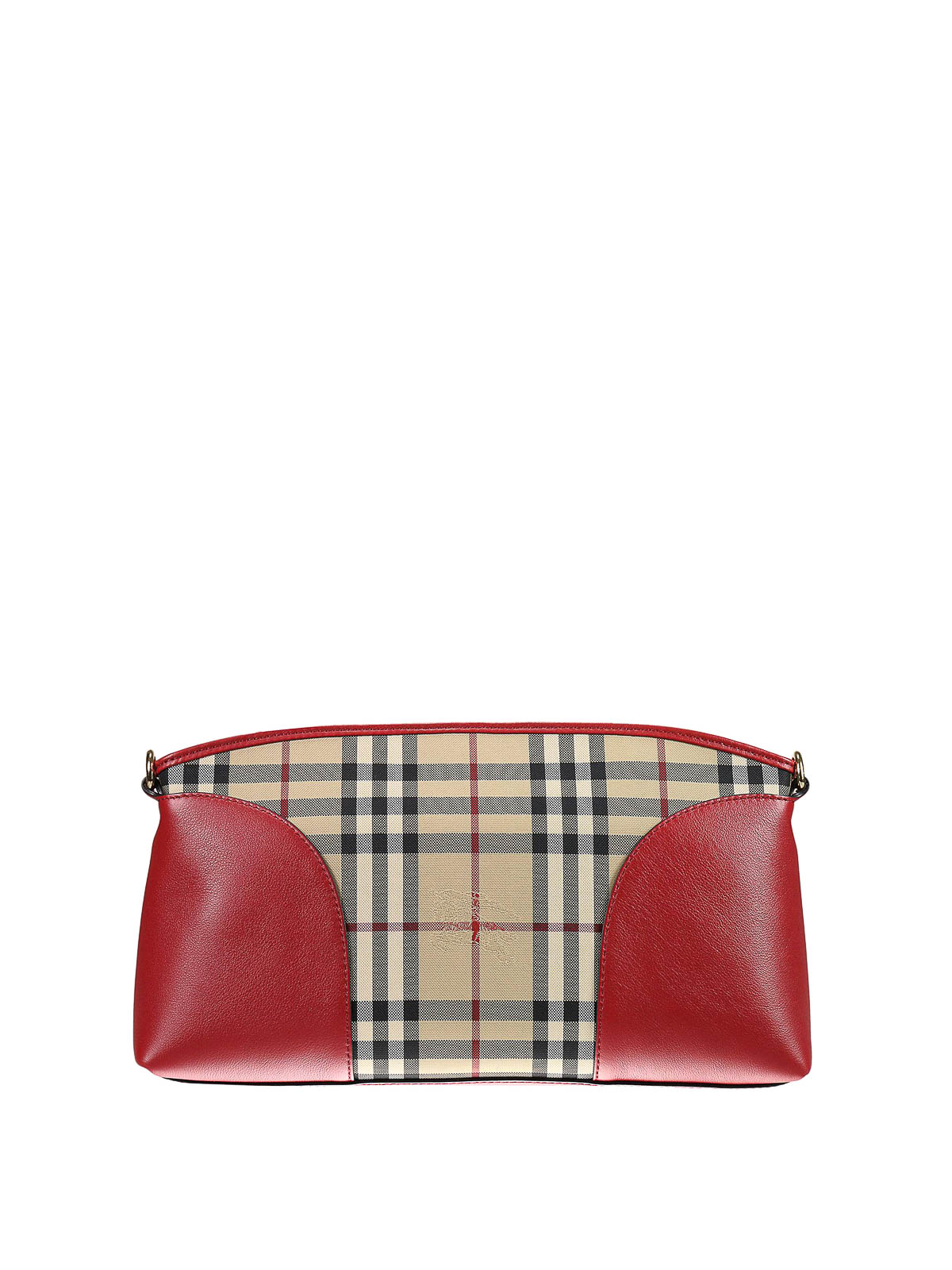 Burberry Horseferry Check pattern bag Red Women 39928611