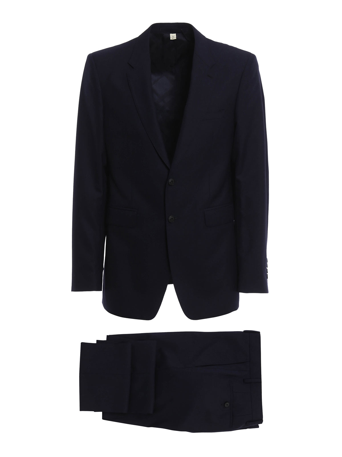 Burberry Millbank wool suit - Dark Blue - Men|39832541014