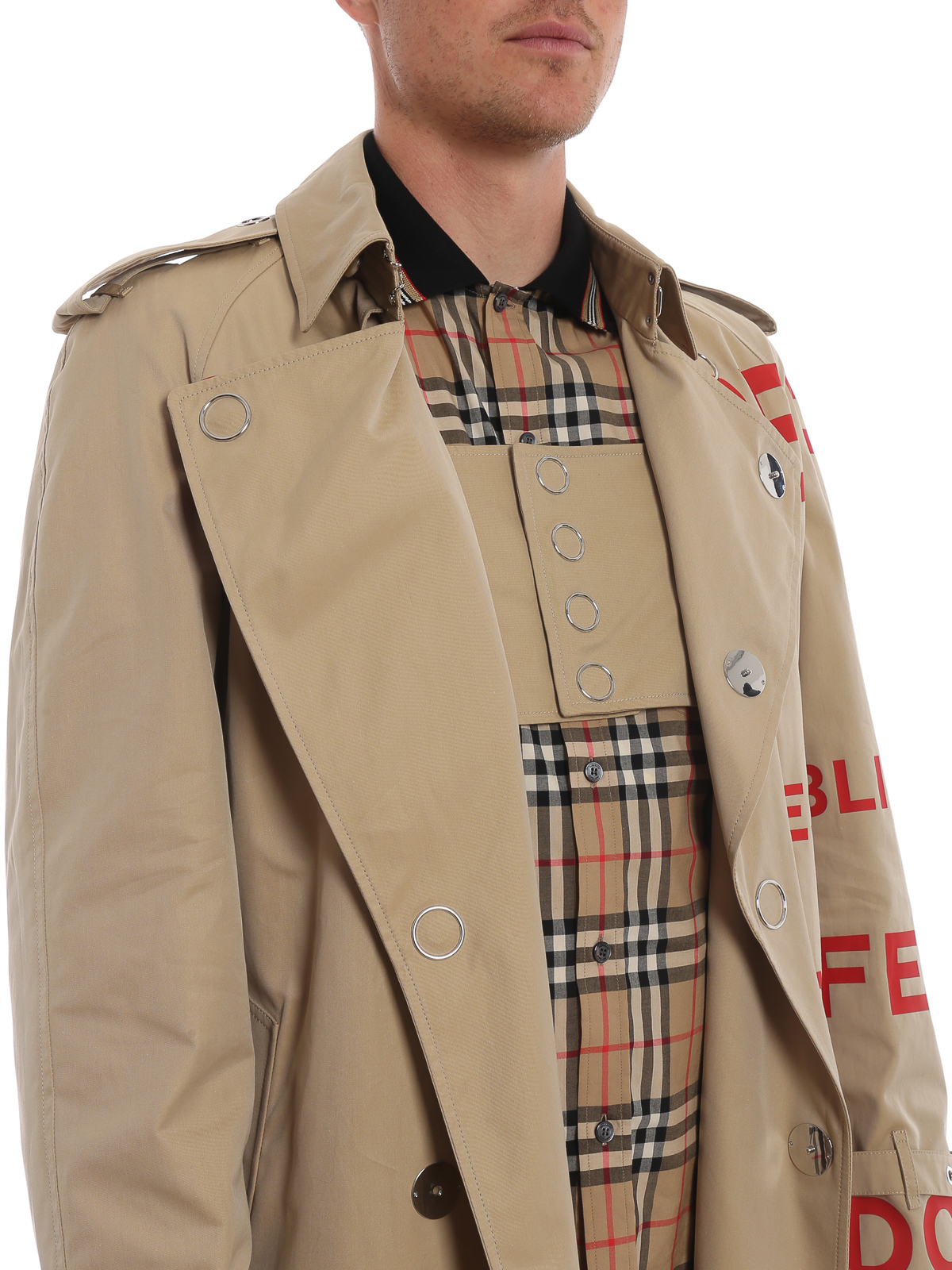 【BURBERRY】Horseferry Long Jacket Burberry Horseferry Jacket - Kup w Hypenegan