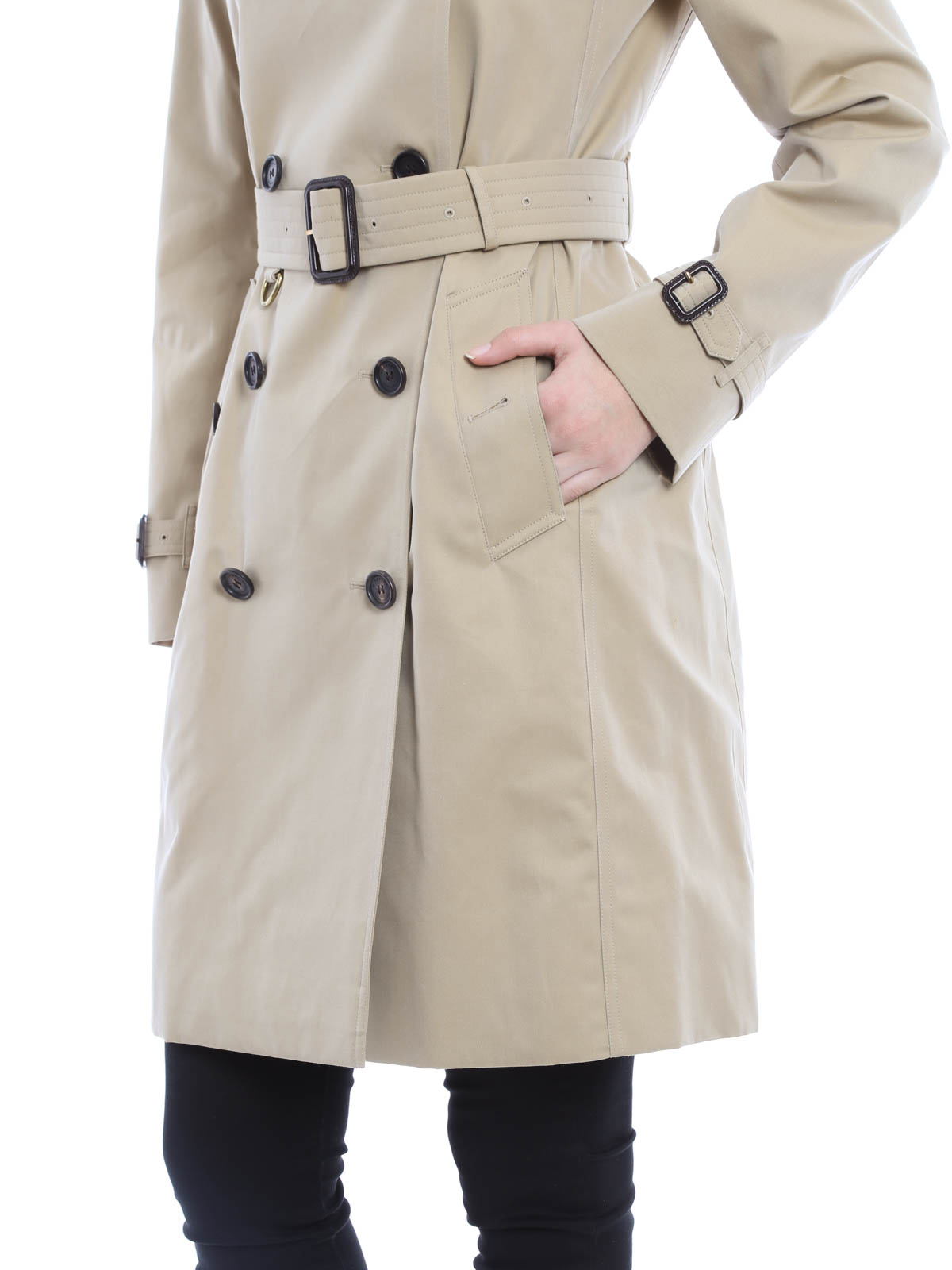 Burberry Kensington Trench - ライトベージュ|3900458