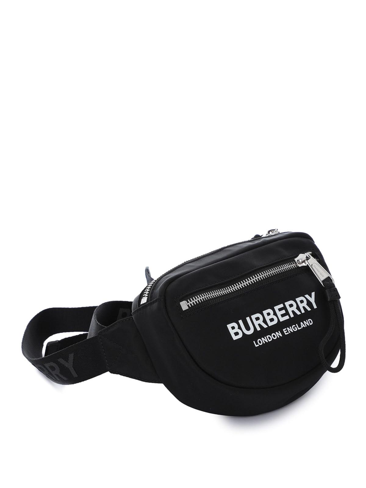 Burberry Logo-Print Small London Bag