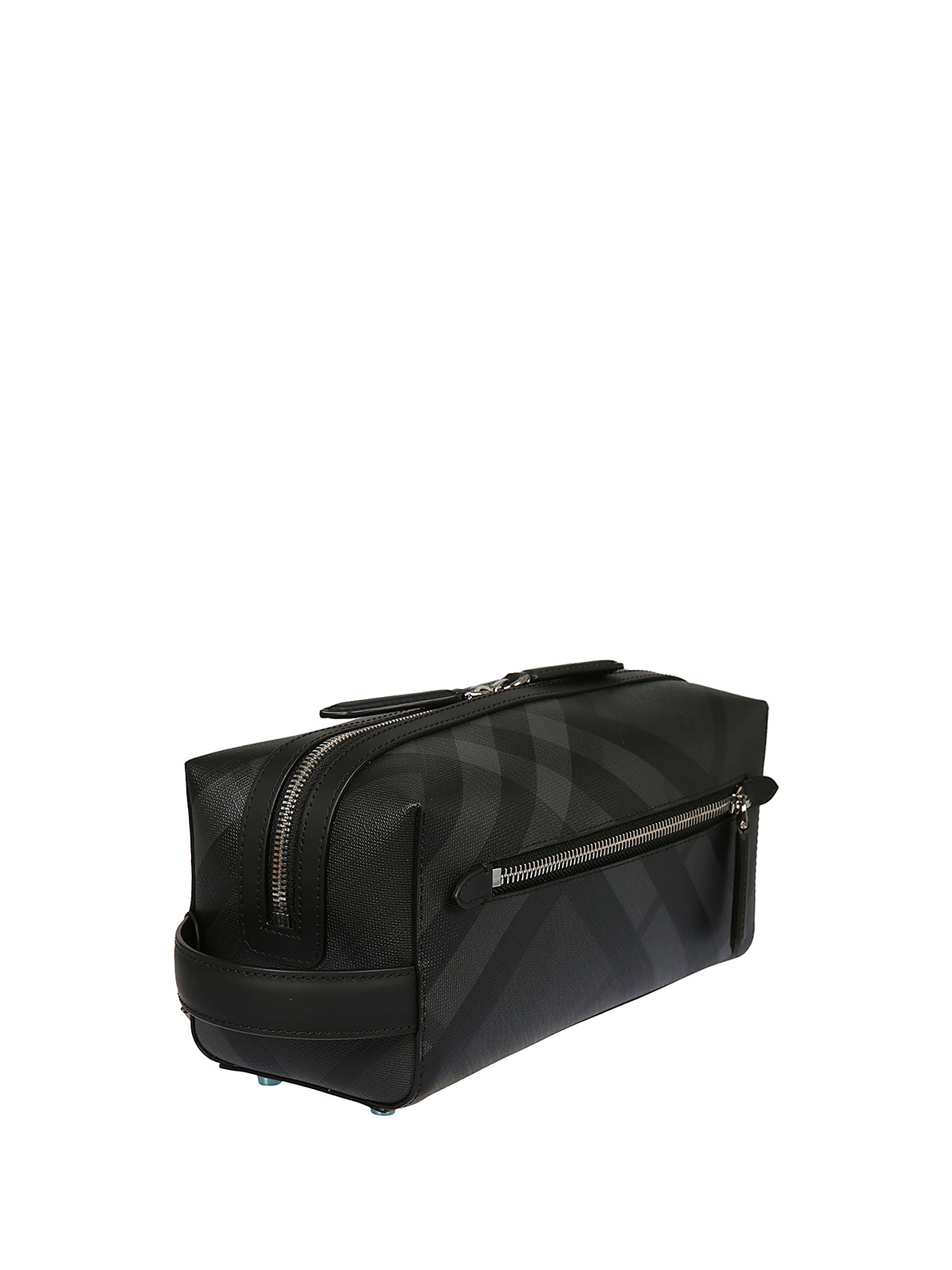 burberry toiletry travel bag Free Hero for Men Pouch A crossbody bag trimmed with the Burberry Check Check Travel Pouch in Charcoal