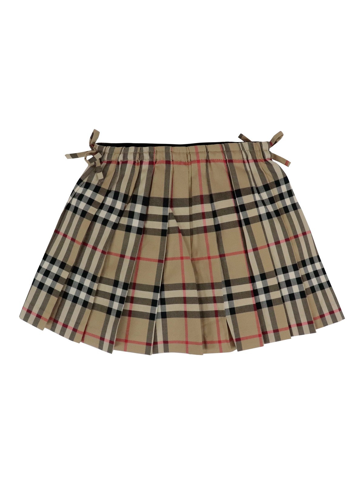 Mini skirts Burberry - Check print pleated skirt - 8012122