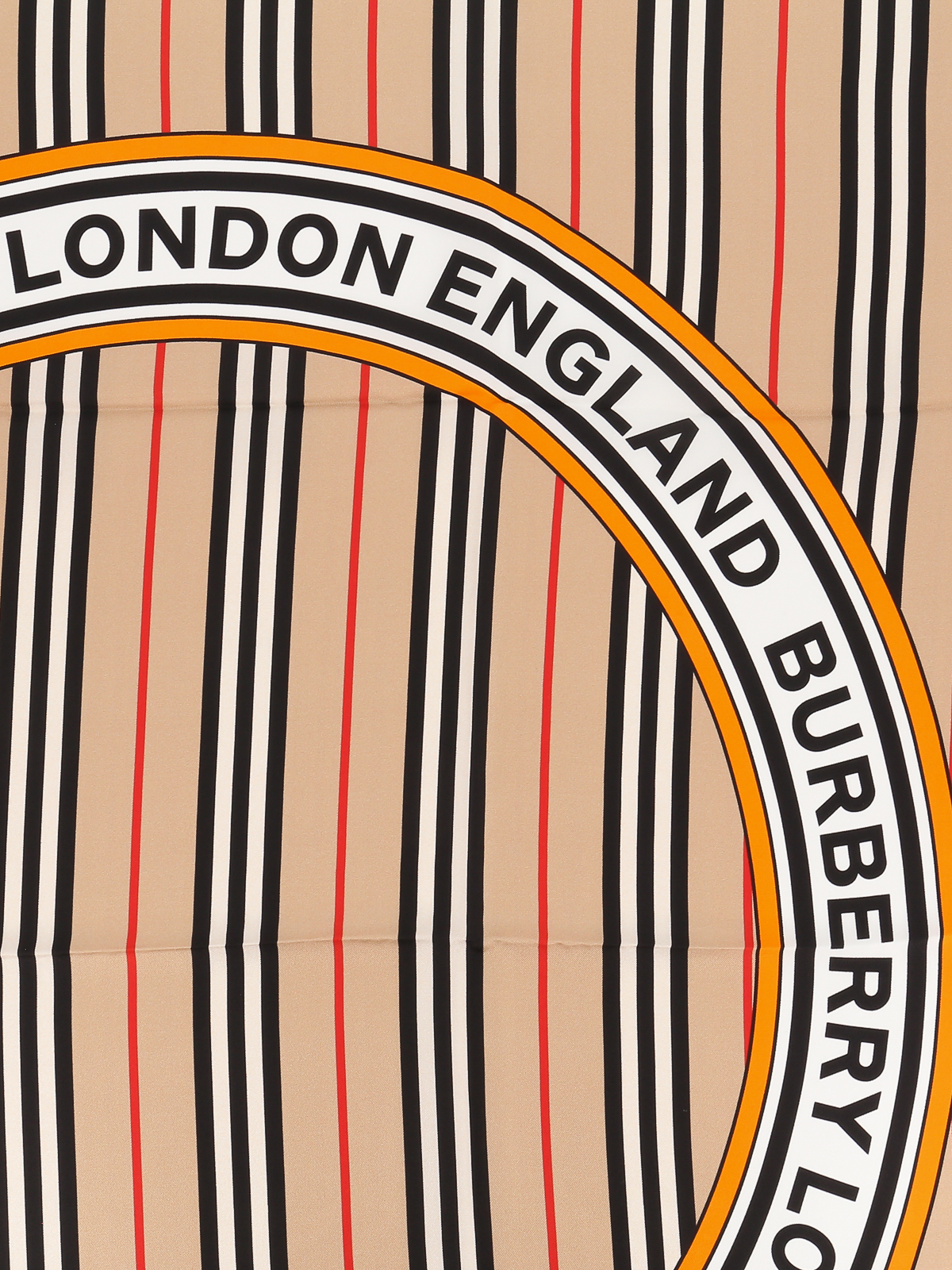 Scarves Burberry - Iconic stripe silk scarf - 8032458