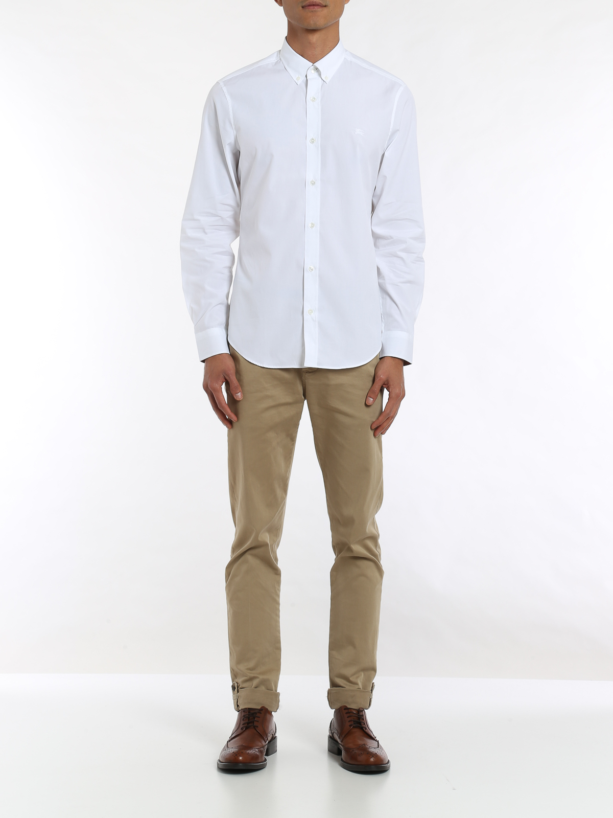 Camisas Burberry - Blanca Para Hombre - 3983210 | THEBS