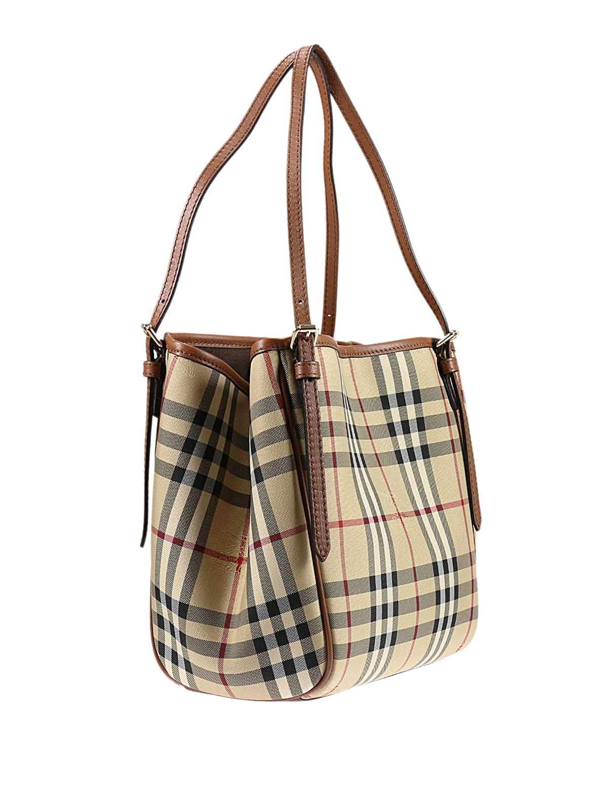 Handtaschen Burberry Mini Canter Horseferry check tote 40223691