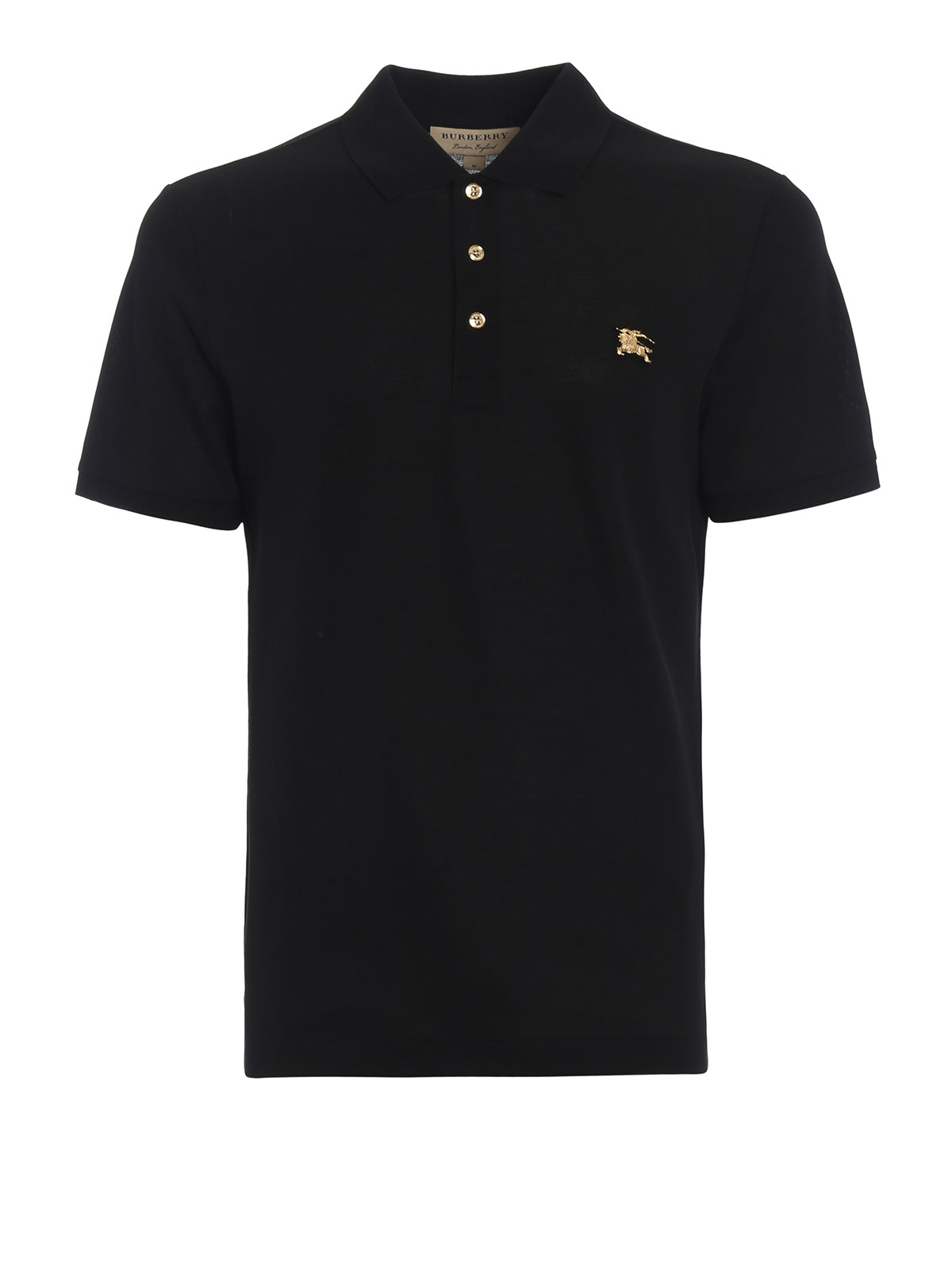 Polo shirts Burberry - Talsworth black cotton polo shirt - 4028751