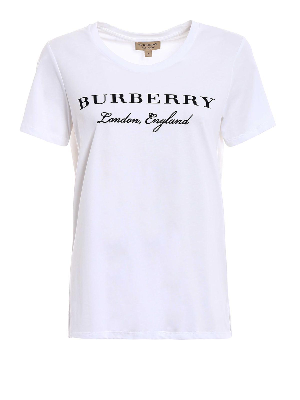 T-shirts Burberry - Logo lettering print basic Tee - 4061247