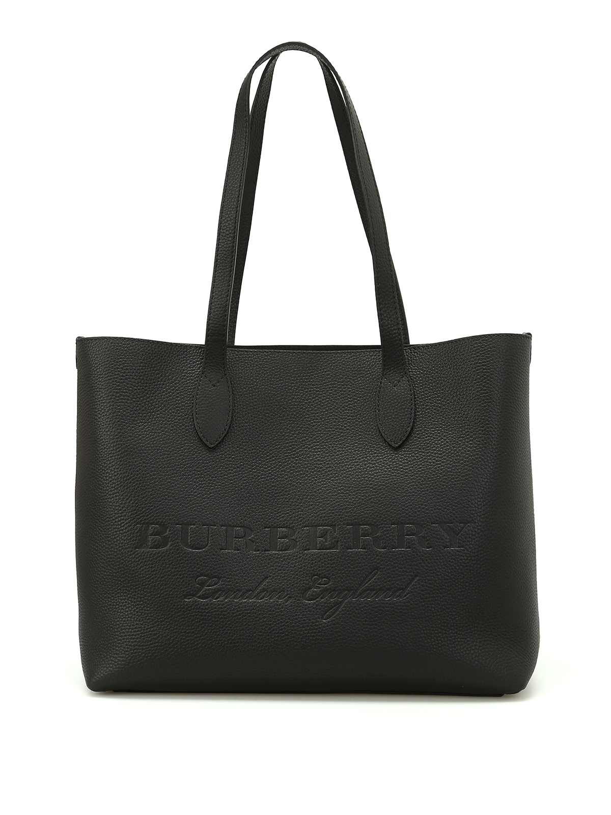 Totes bags Burberry - Remington black leather large tote - 4060096