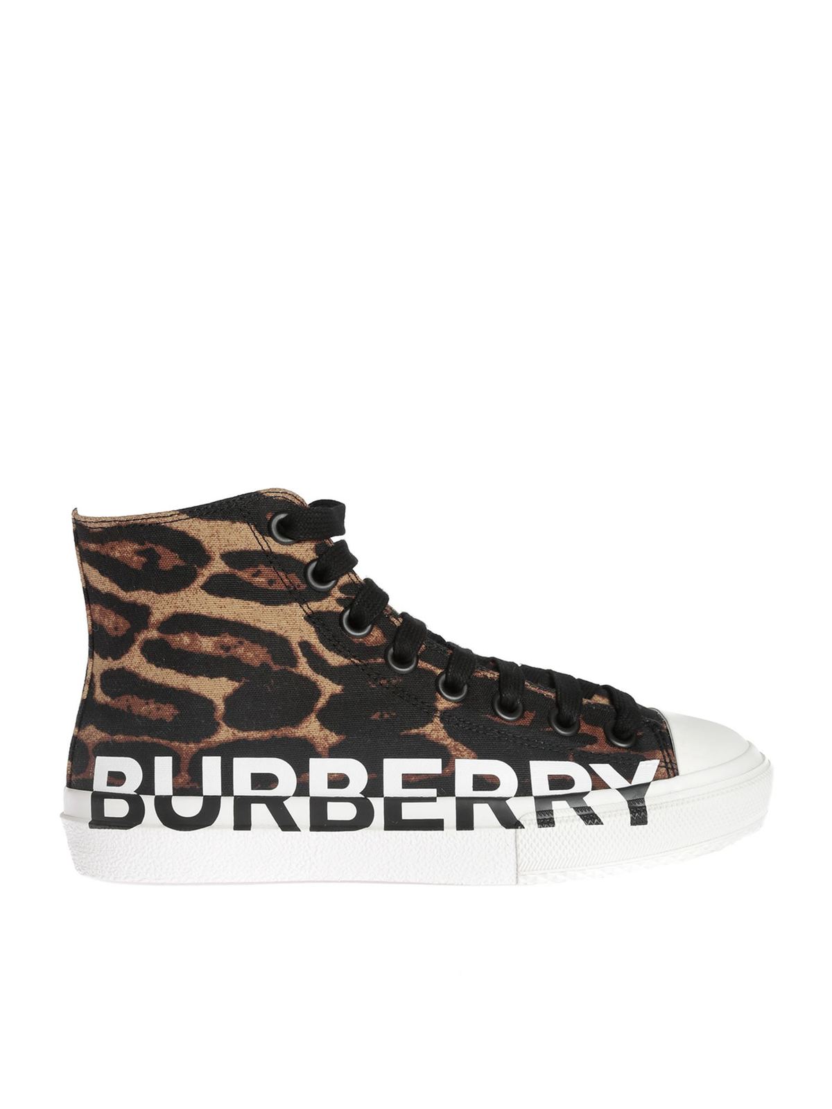 Embrace the Wild Side: Burberry Leopard Sneakers