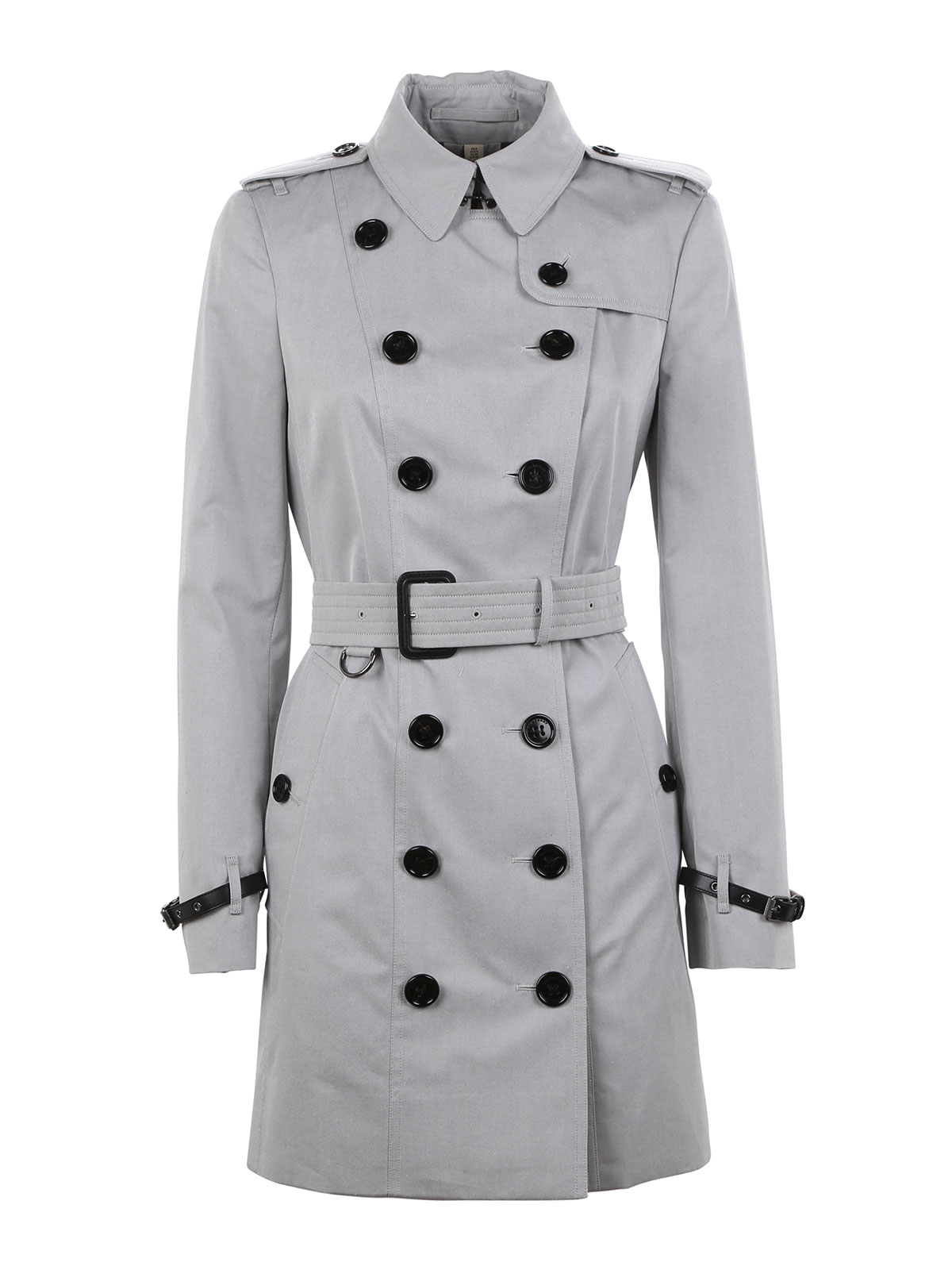 Burberry Sandringham Trench - Grey - Women | 3998320 | thebs.com