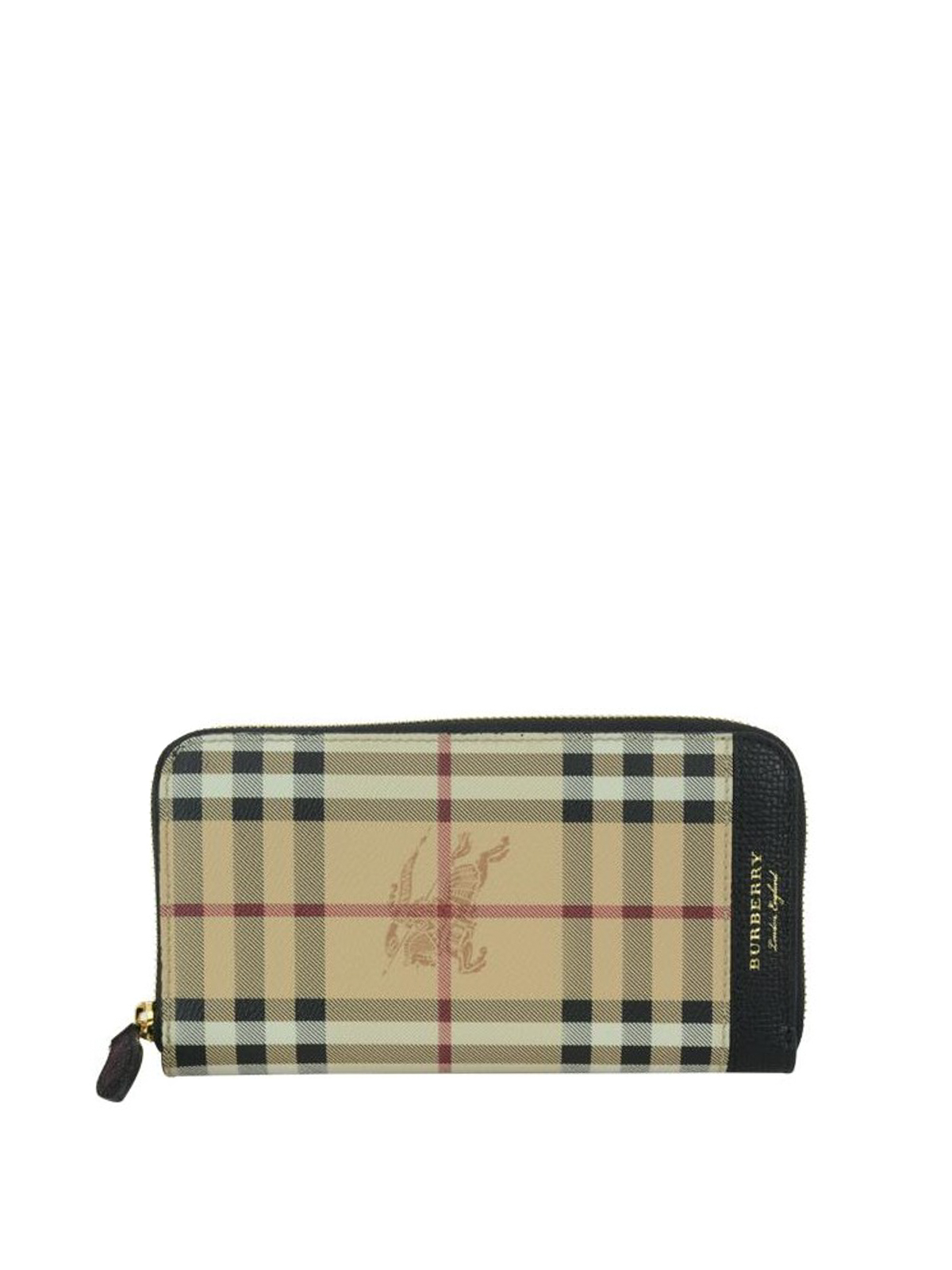 Wallets & purses Burberry - Haymarket check and leather wallet - 4065239