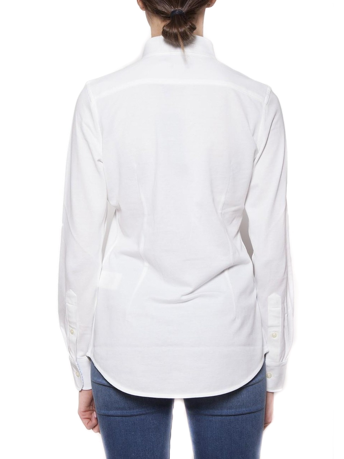 Shop Polo Ralph Lauren Button-down Oxford White Shirt