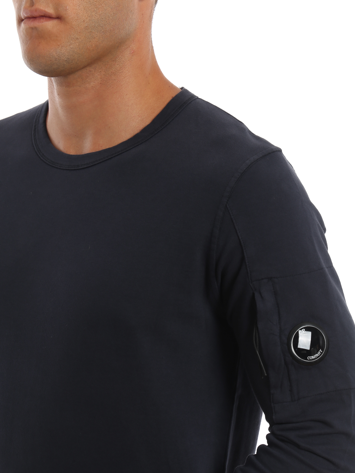 C.P. Company Cotton Sweatshirt in Black for Men