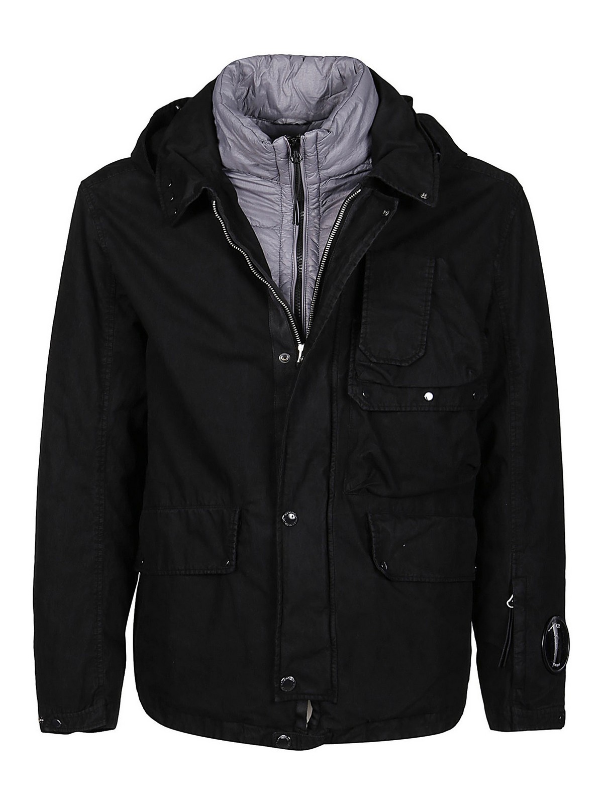 Company La Mille Goggle jacket Black 09CMOW256A005316G999