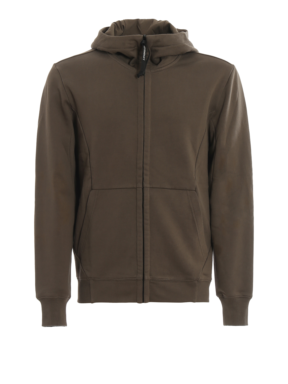C.P. Company Goggle military green hoodie | 07CMSS003A005086W661 C.P. Company Goggle military green hoodie | 07CMSS003A005086W661