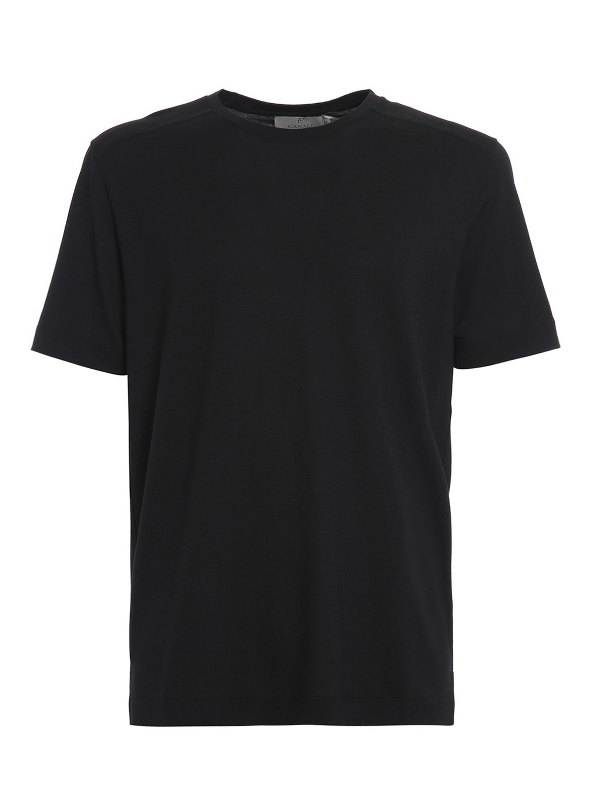 T-shirts Canali - T-Shirt - Black Edition - MY01014100T0622