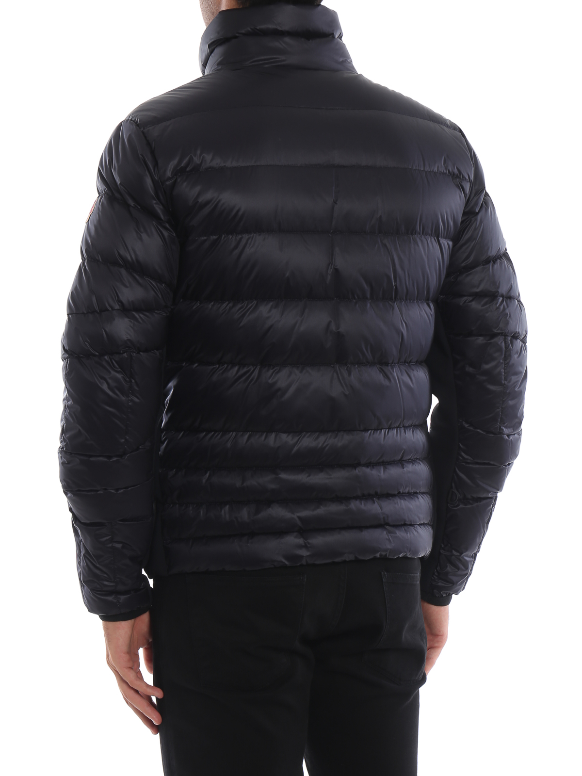 Moncler Grenoble Canmore dark purple performing puffer jacket