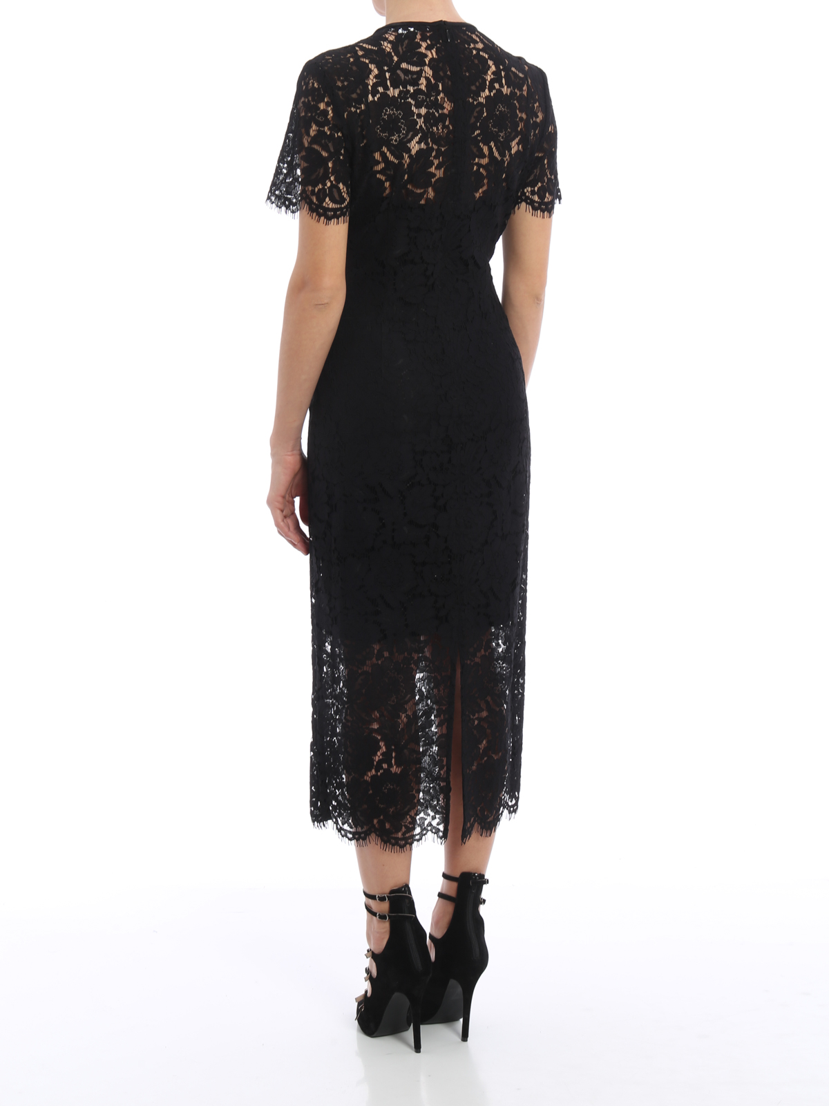 Diane Von Furstenberg Carly floral lace dress|D905802N16BLAB