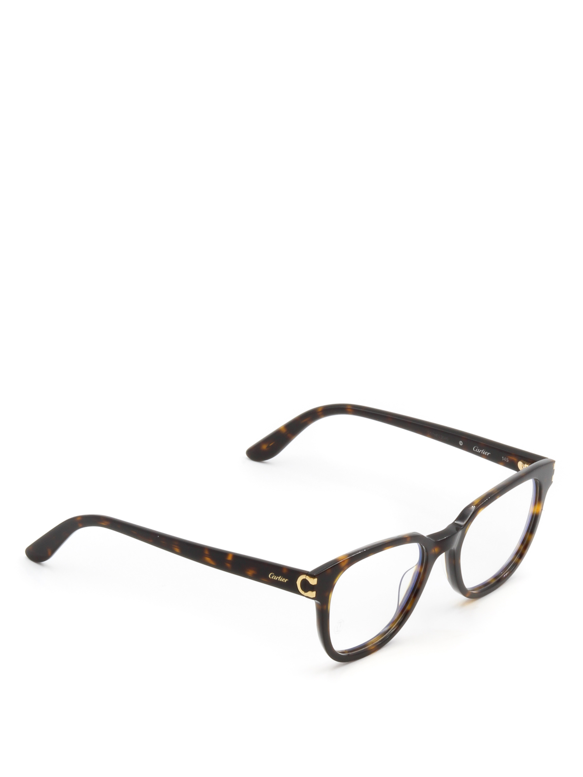 Glasses Cartier Havana acetate eyeglasses CT0006O2 thebs