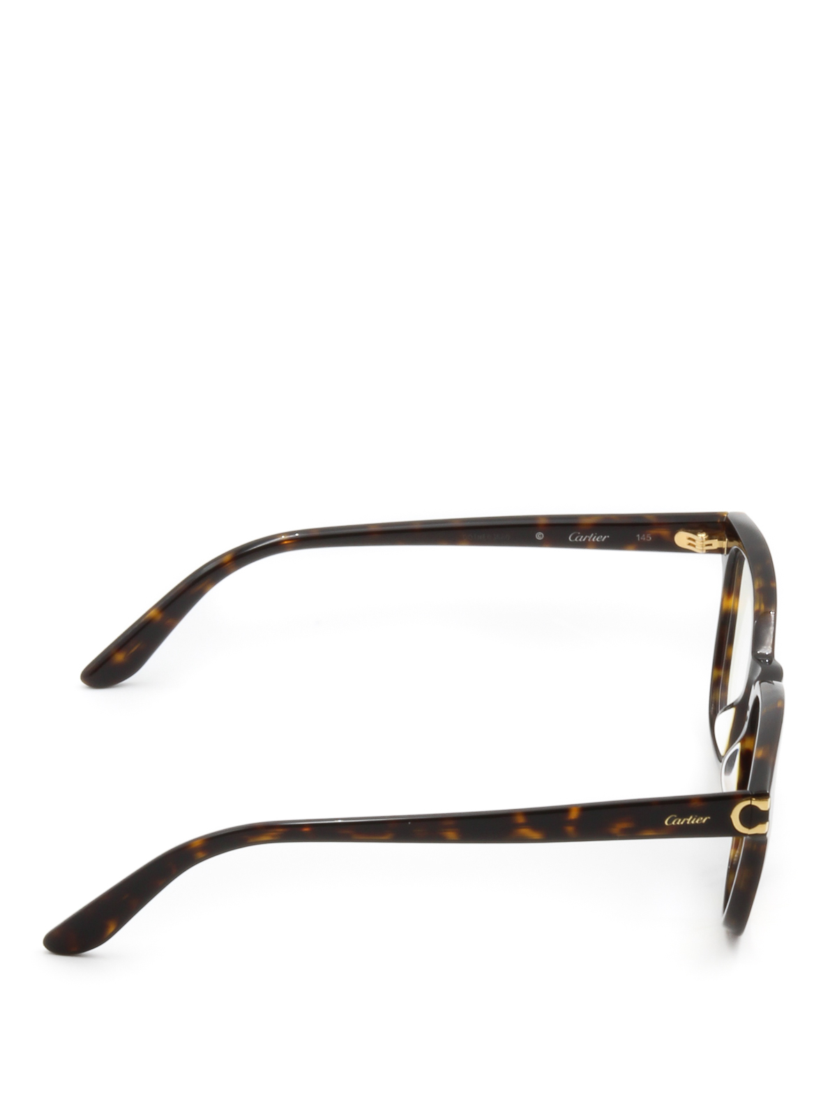 Glasses Cartier Havana acetate eyeglasses CT0006O2 thebs