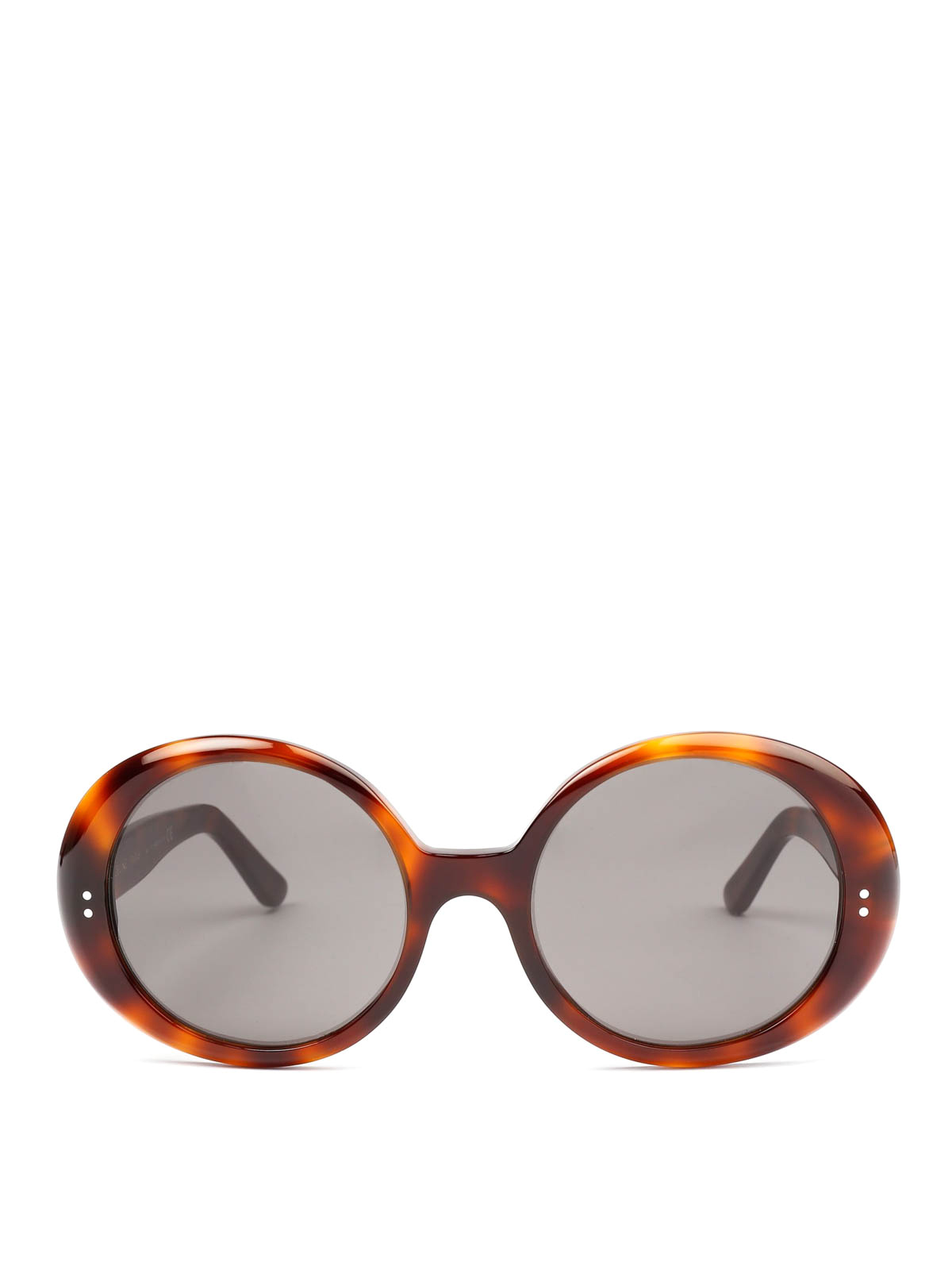 Céline Stained brown round sunglasses - Brown|CL40065I53A
