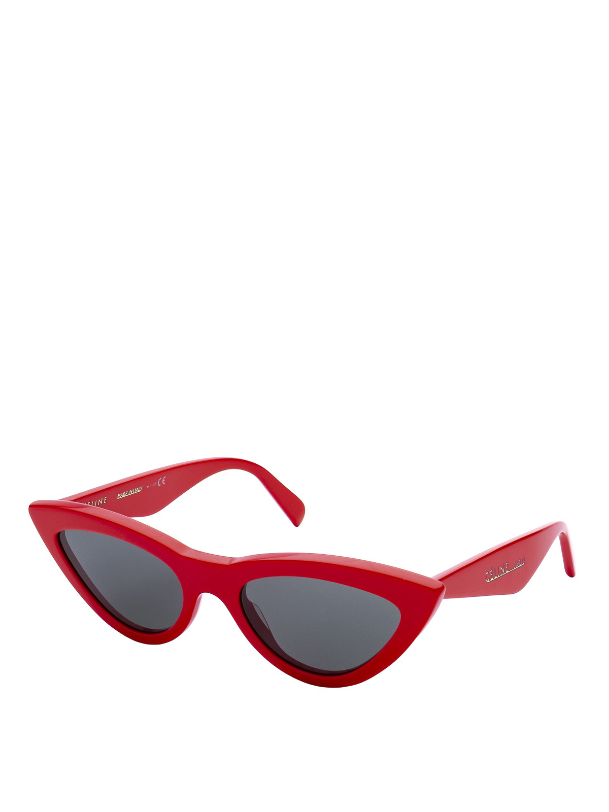 Céline Bright red acetate cat eye sunglasses - Red|CL40019IS66N