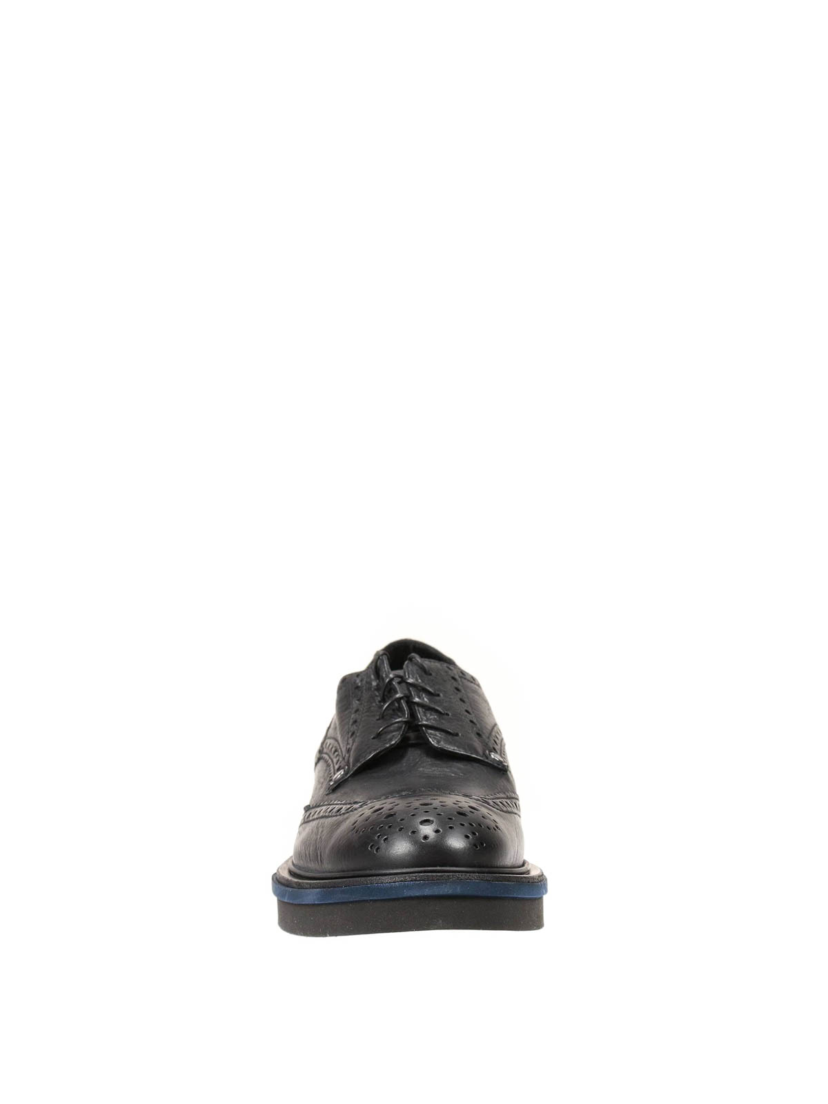CESARE PACIOTTI 308 LEATHER LACED MENS OXFORDS ITALIAN DESIGNER SHOES 308 Madison Cesare Paciotti Suede Shoes – Club de Mode main image 2