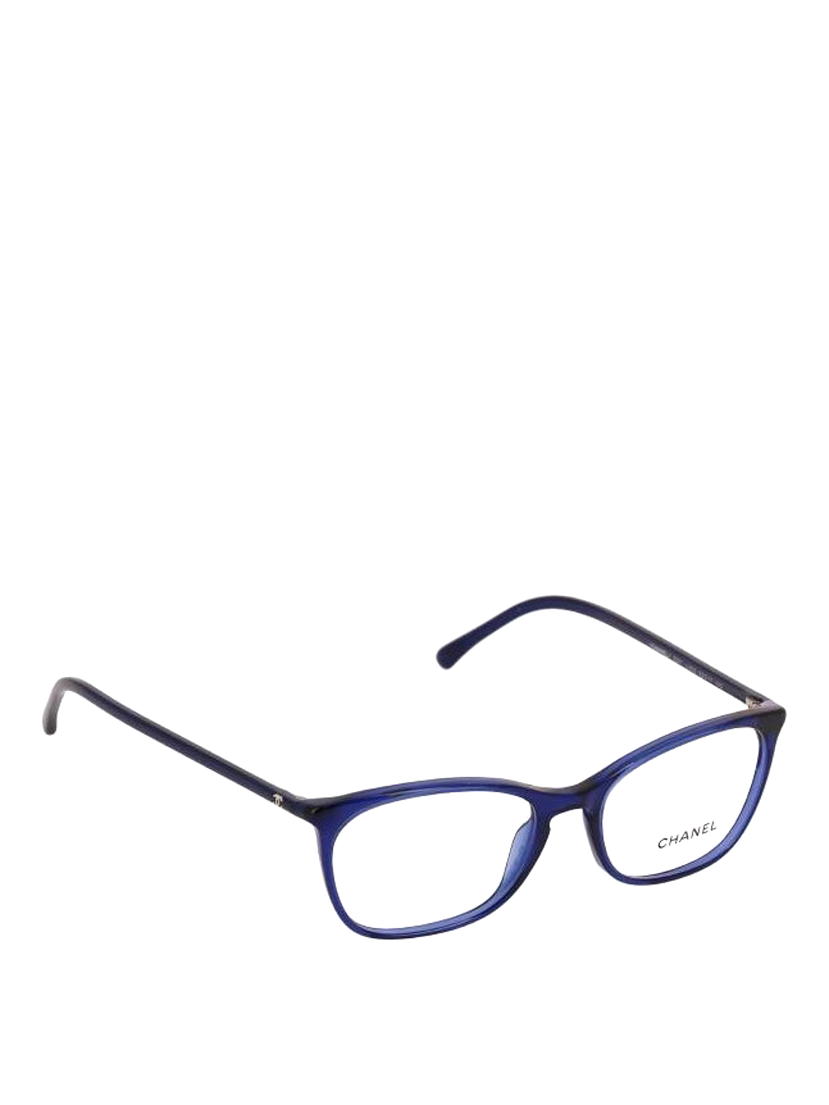 Electric blue acetate optical glasses