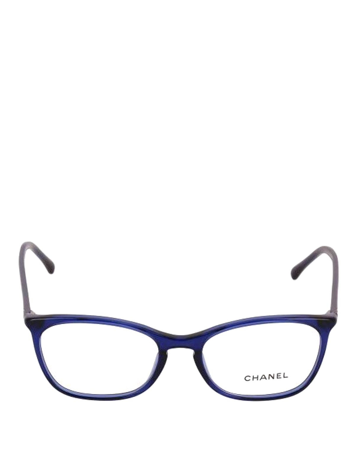 Electric blue acetate optical glasses