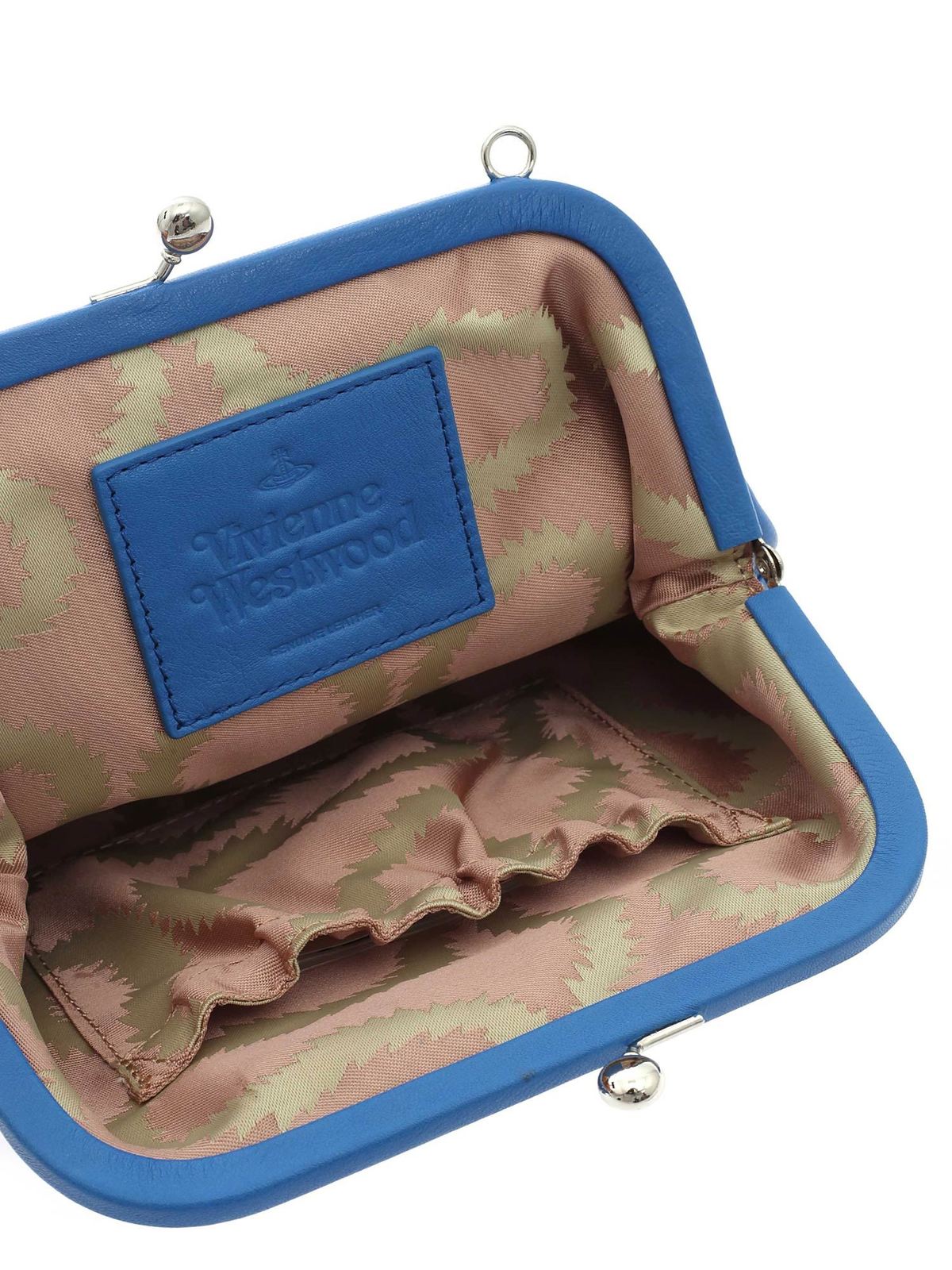 Vivienne Westwood ロゴ プレート クロスボディバッグ ブルー Vivienne Westwood クロスボディバッグ - ブルー