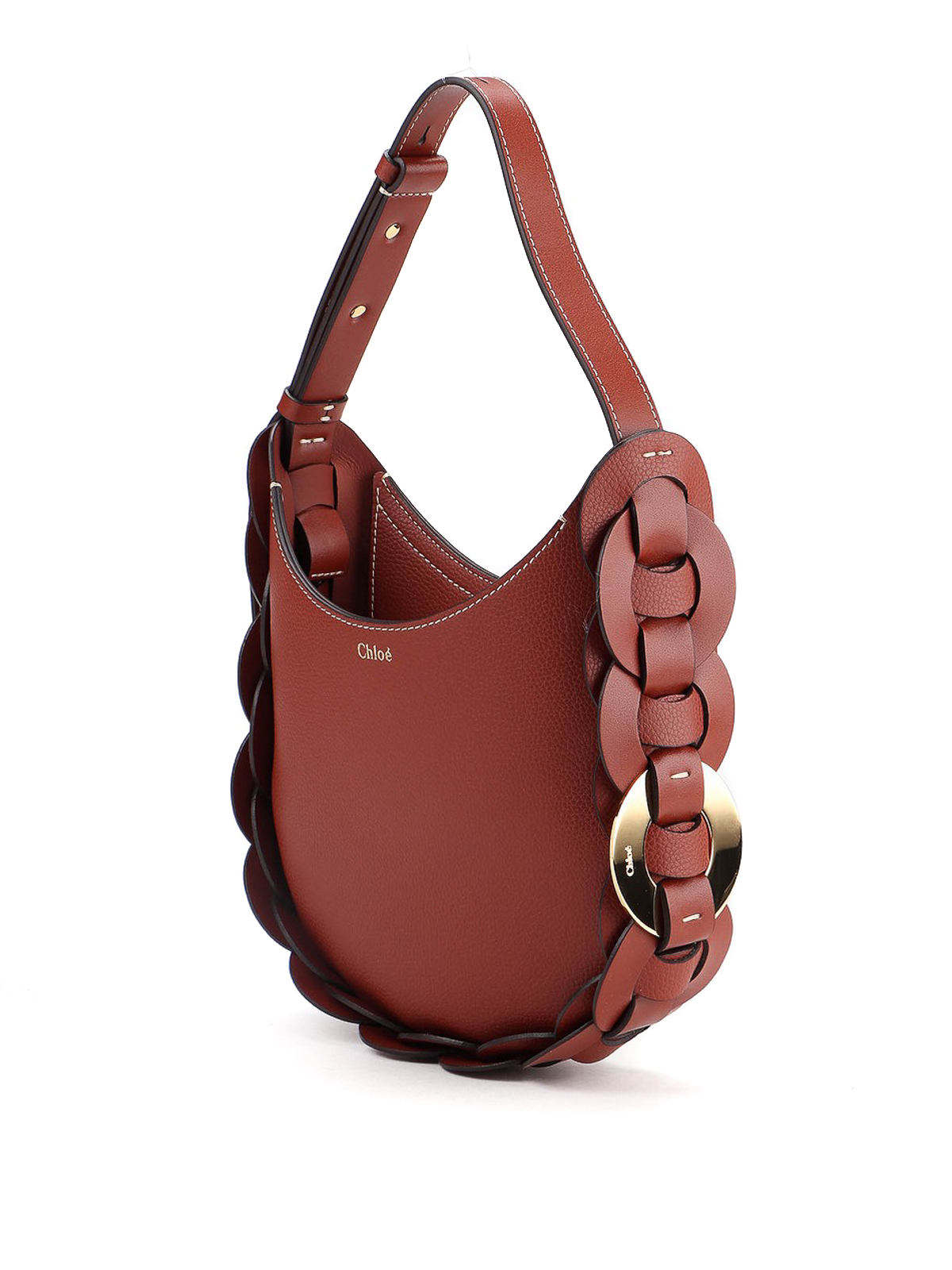Chloe' Darryl small bag - Brown - Women|CHC20US342C6127S