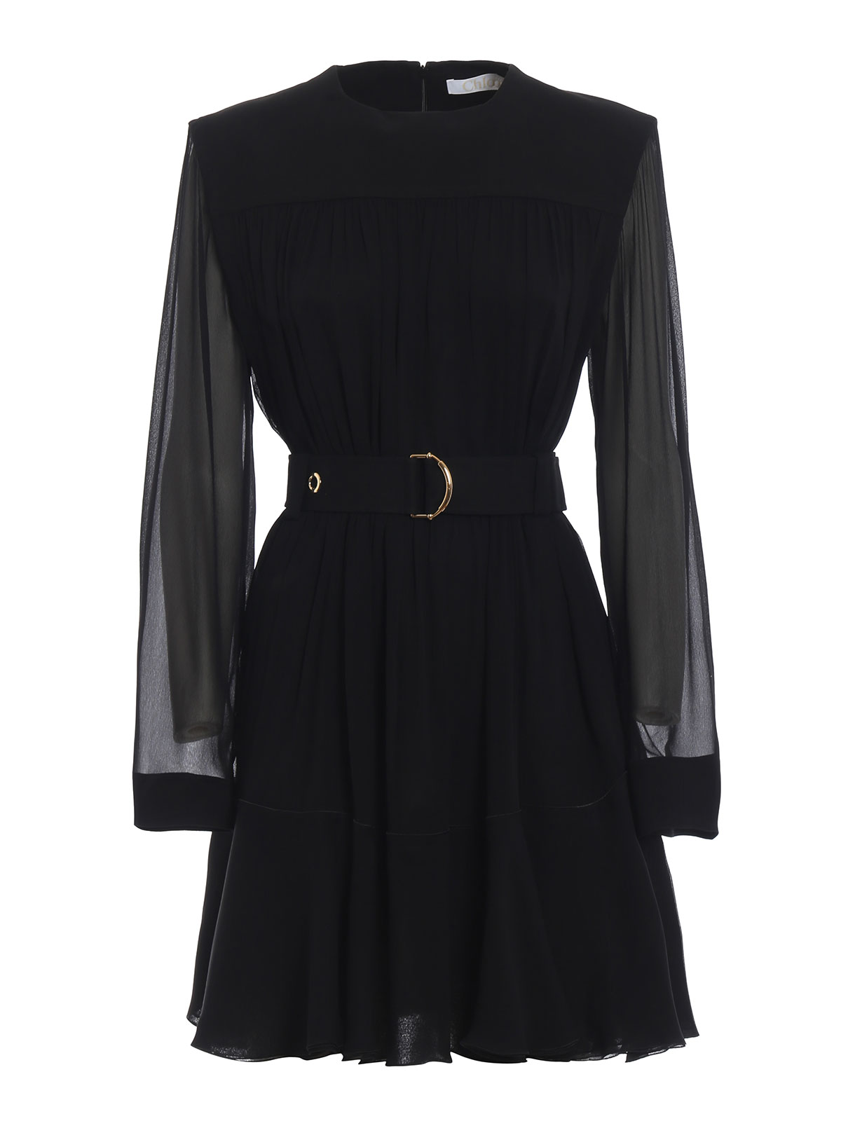 strapless open back dress WW30155] Chloé