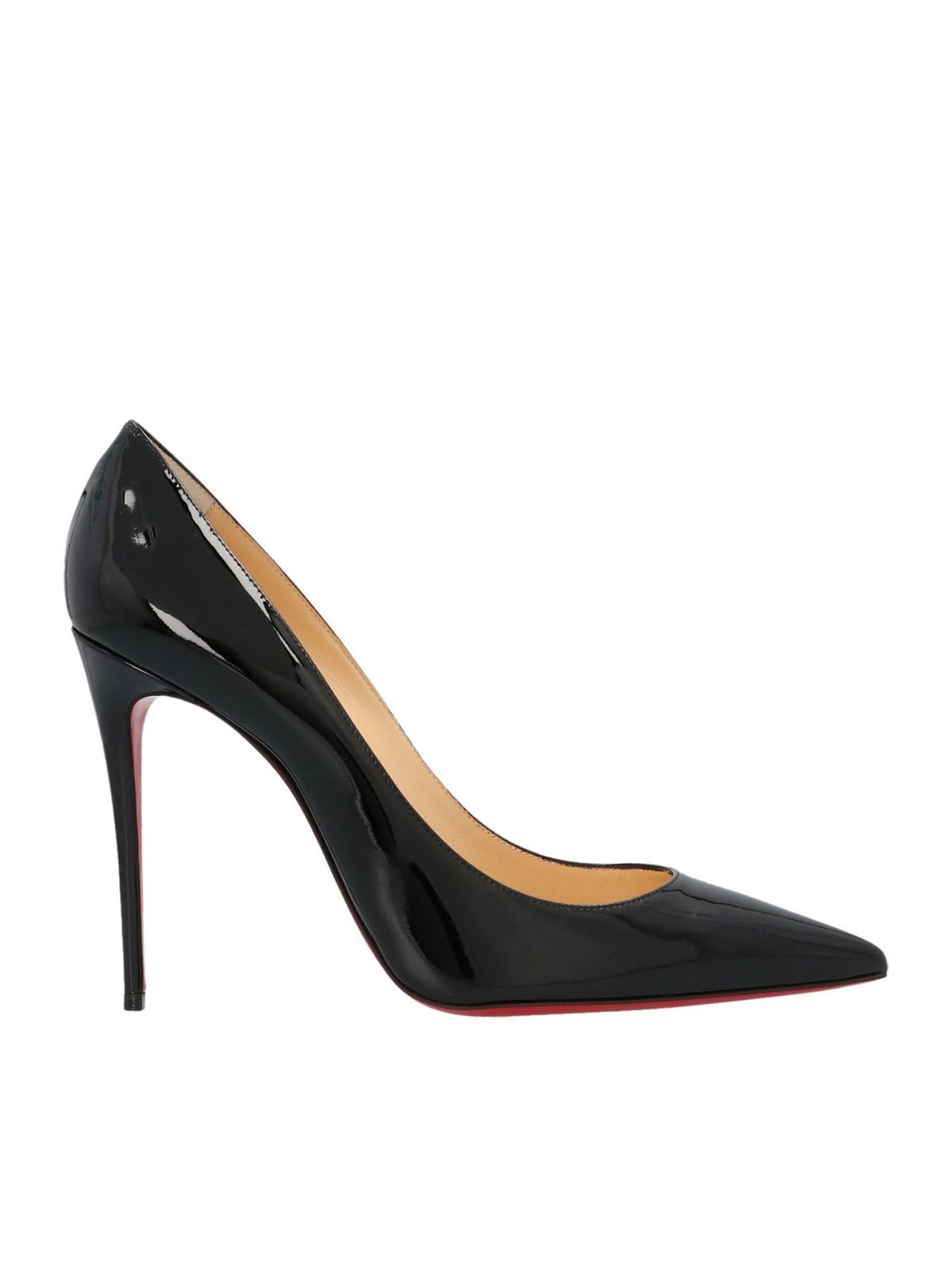 Christian Louboutin Kate 10 Pumps In Black Patent Leather