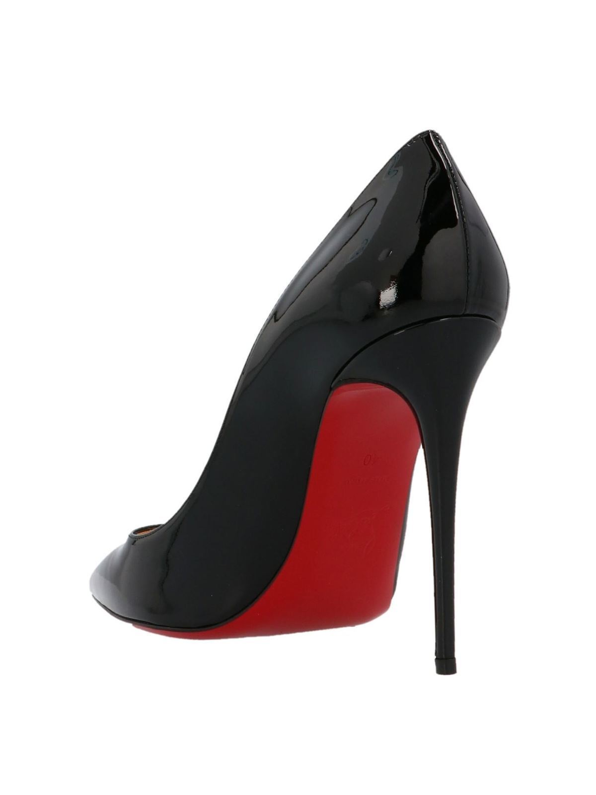 Court shoes Christian Louboutin - Kate 10 pumps in patent - 3191411BK01