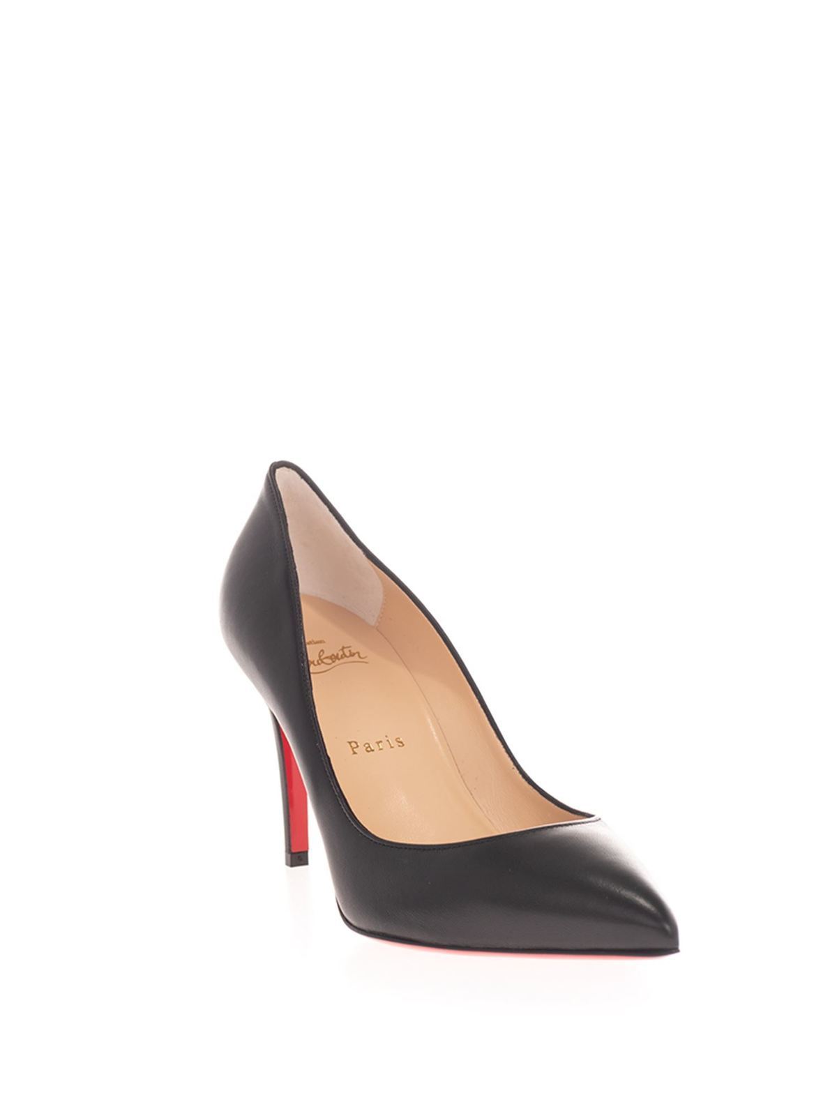 Christian Louboutin - Pigalle 85 Patent-leather Pumps - Black