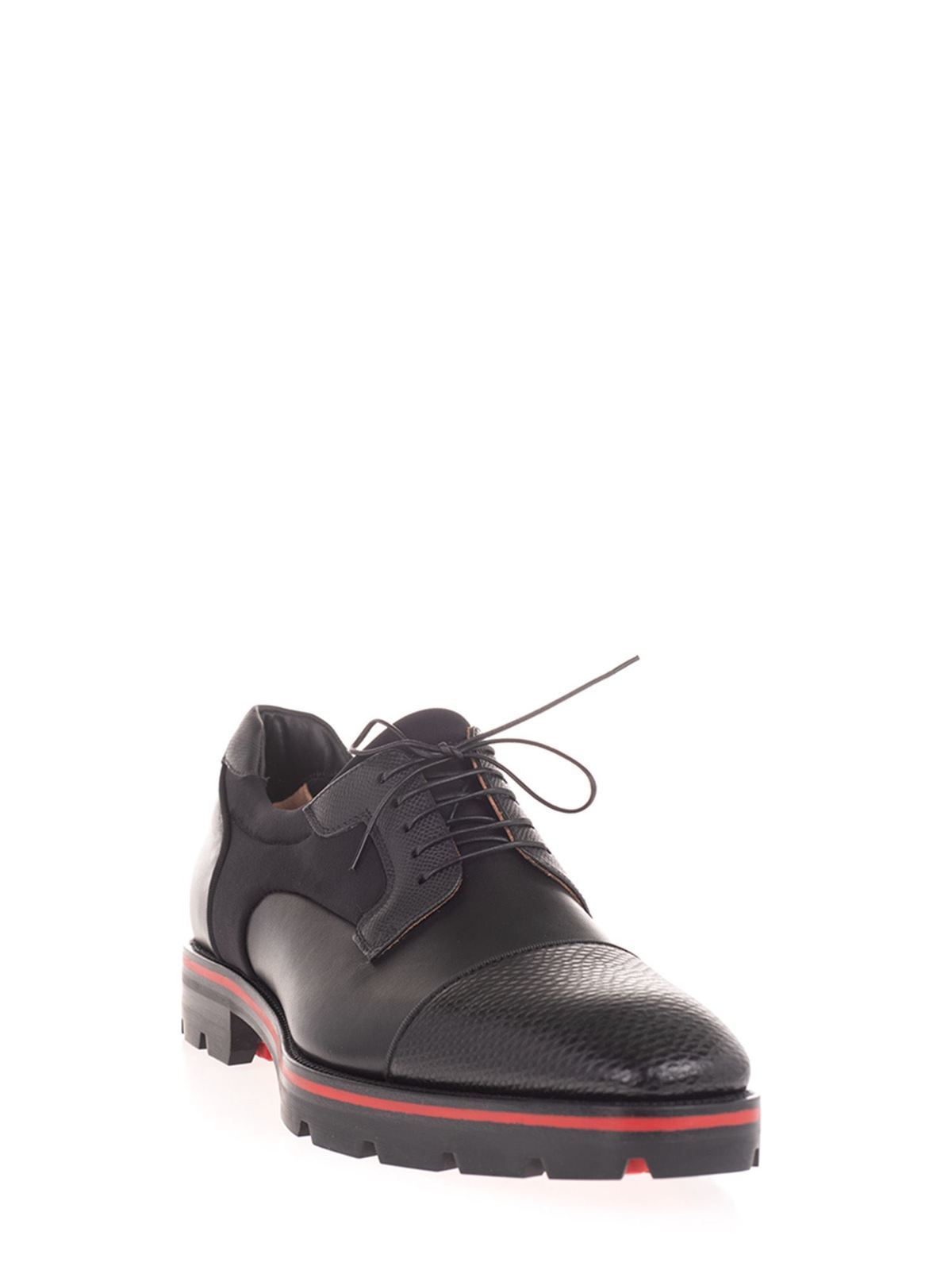 Lace-ups Christian Louboutin Derby shoes in black -