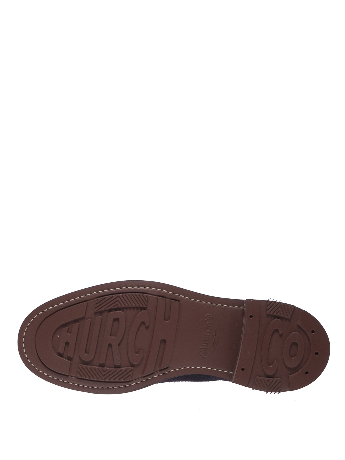 Church’s Bestone Rubber Sole Oxford Navy Suede Men main image 4