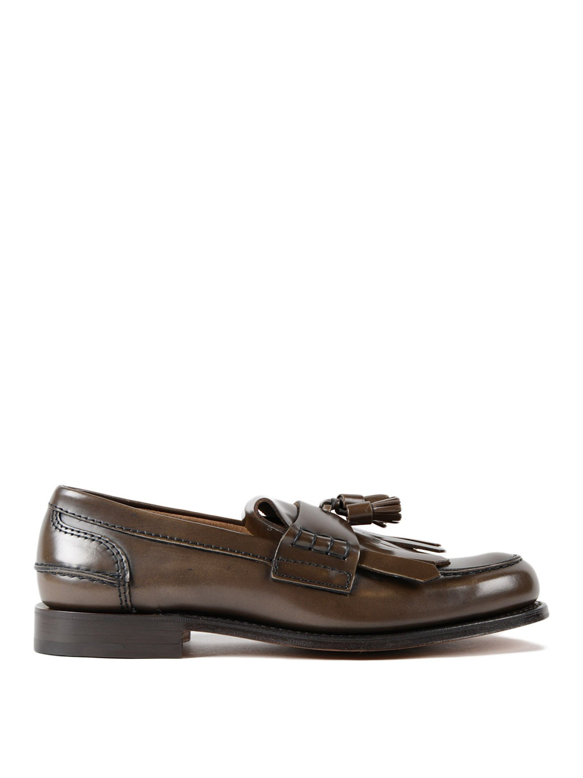 Church's Oreham leather loafers - Brown - Men|EDB0079LGDS7
