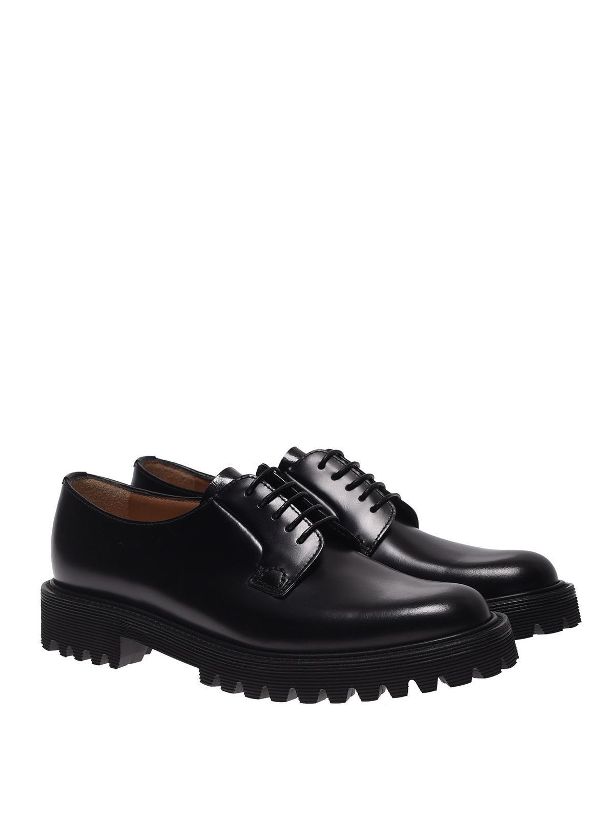 Lace-ups shoes Church's - Shannon T derby shoes in black - DE02069SNF0AAB