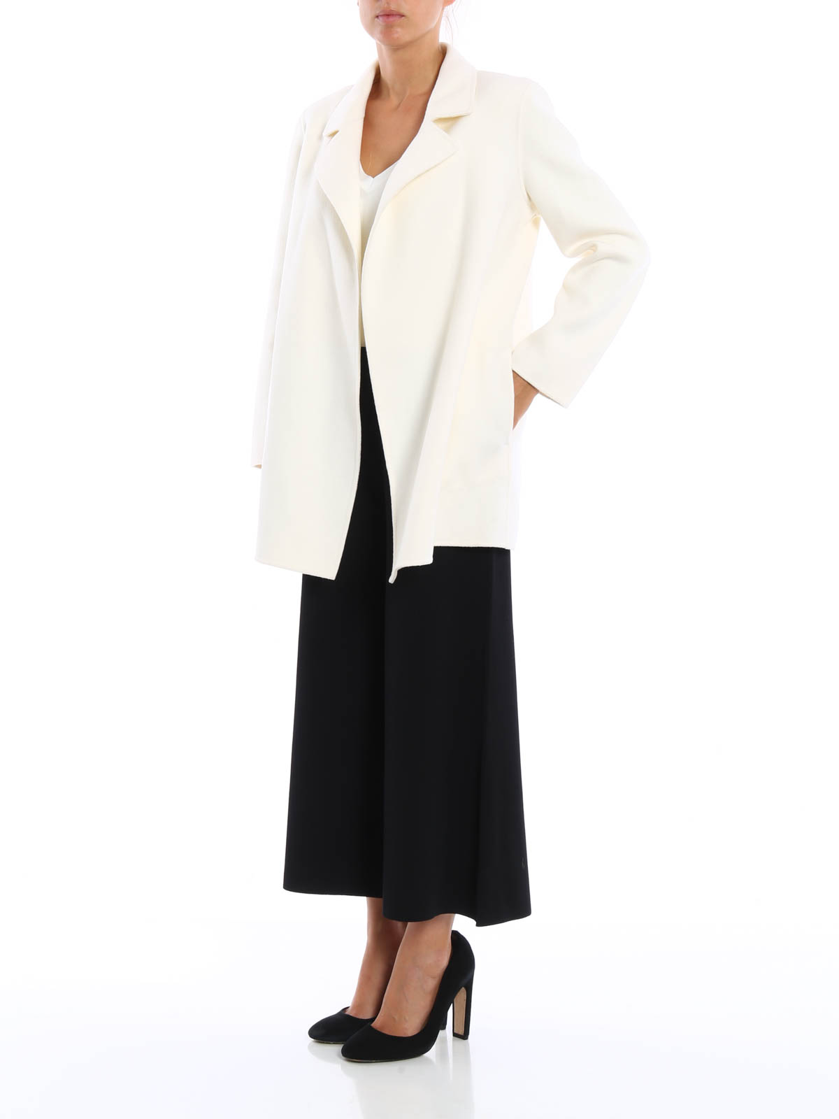 Short coats Theory - Clairene double wool coat - G0701406TSB