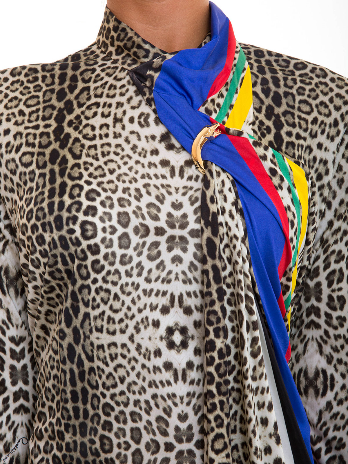 Class Roberto Cavalli ブラウス - アニマル柄|B2IOA700783045