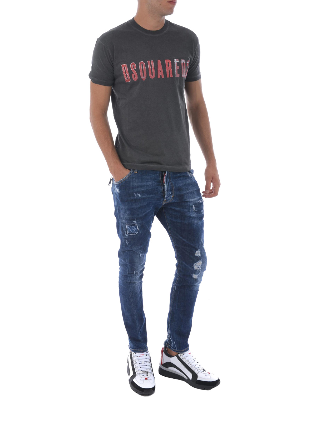 Straight leg jeans Dsquared2 - Classic Kenny Twist denim jeans