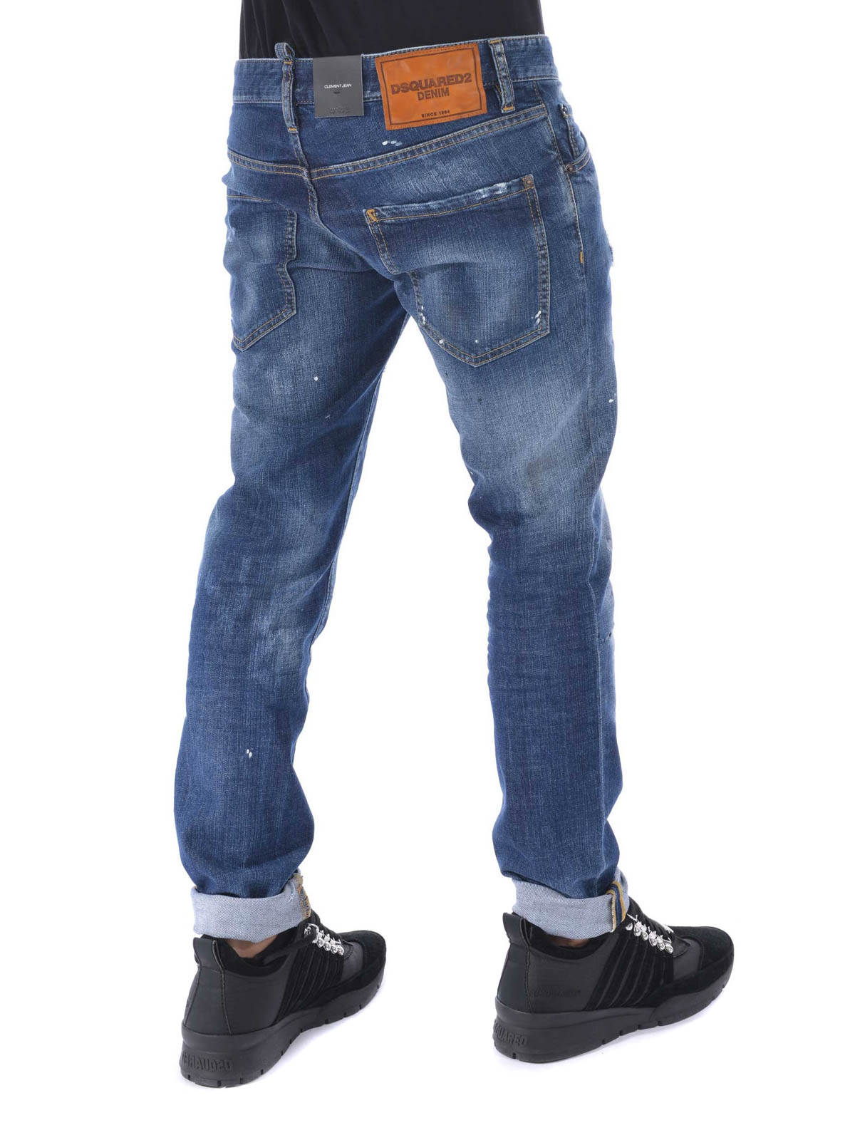 46』Dsquared2 long clement Dsquared2 Long Clement dark wash jeans 