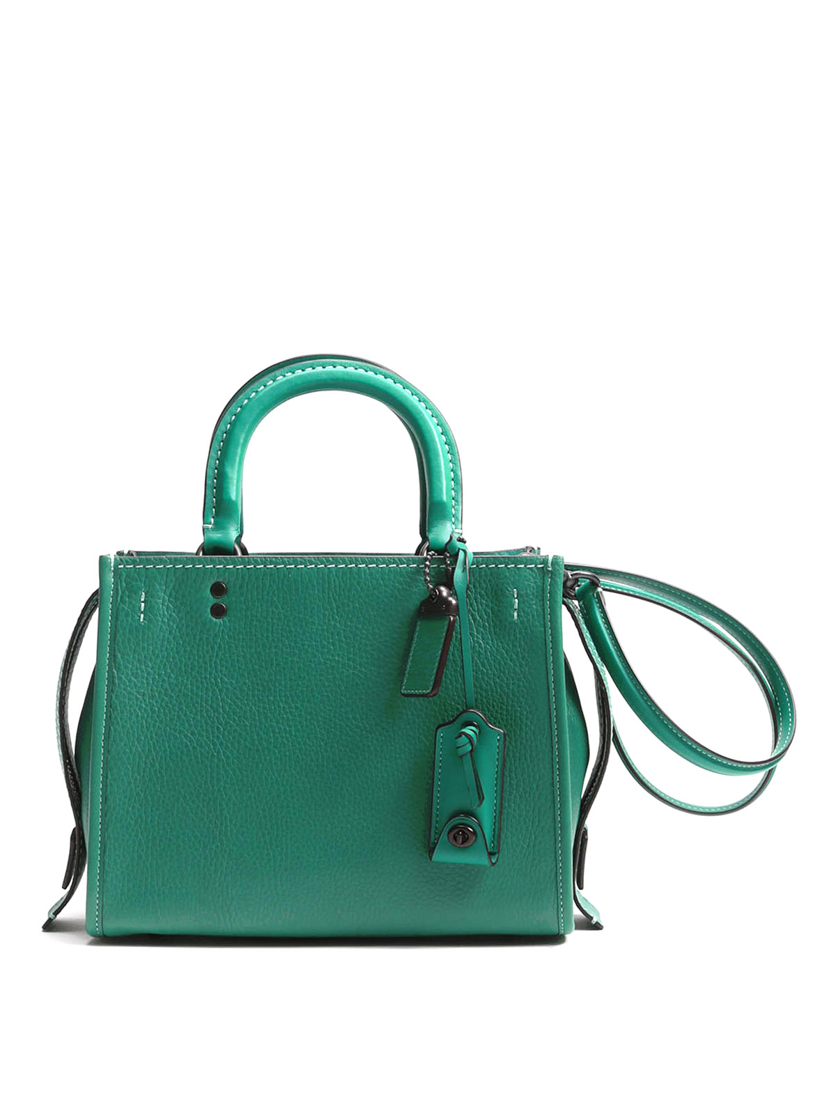 emerald green coach purse - Gem