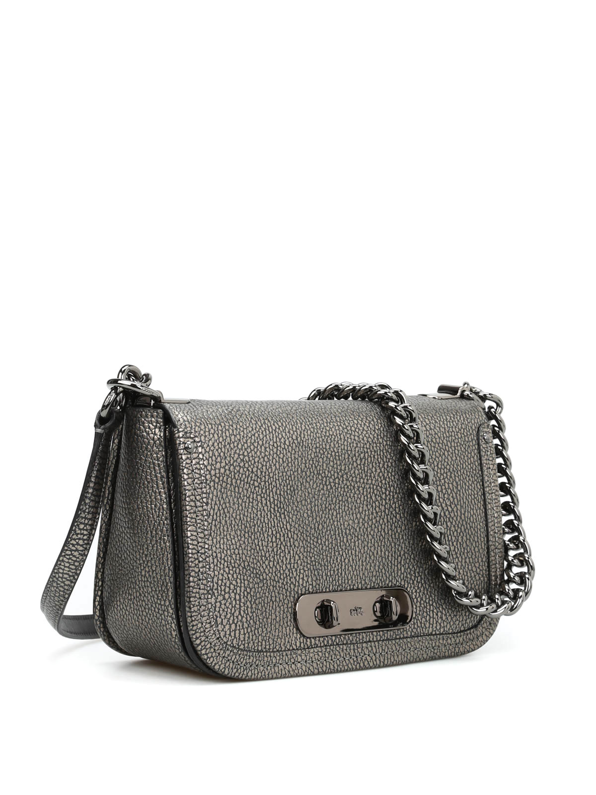 Coach ショルダーバッグ Swagger - メタル|54641DKGUNGUNMETAL