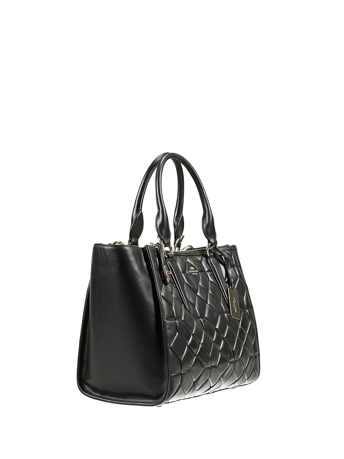 Crosby Carryall quilted leather bag