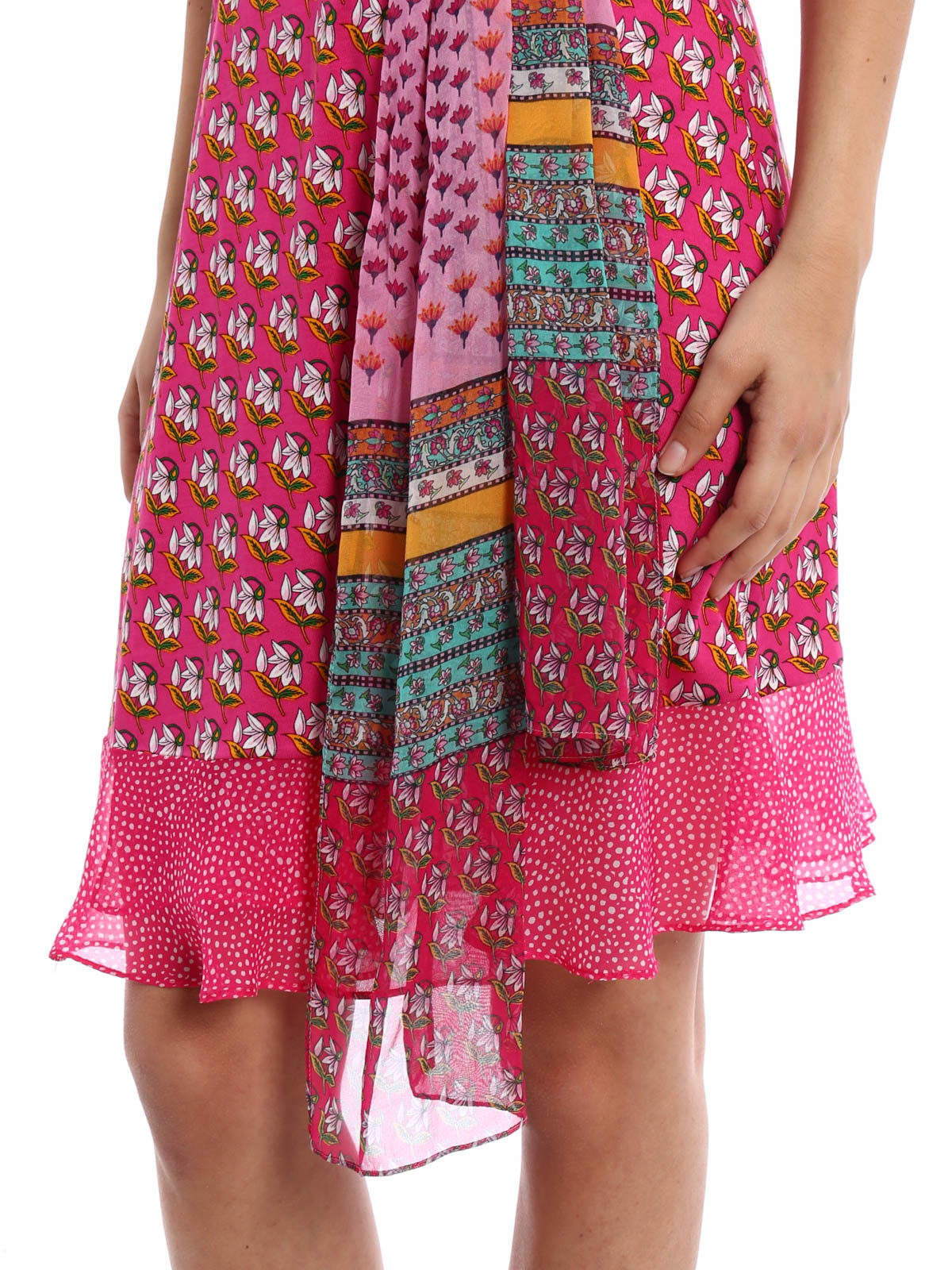diane von furstenberg pink nieves wrap dress Pink Nieves Wrap Dress by Diane von Furstenberg