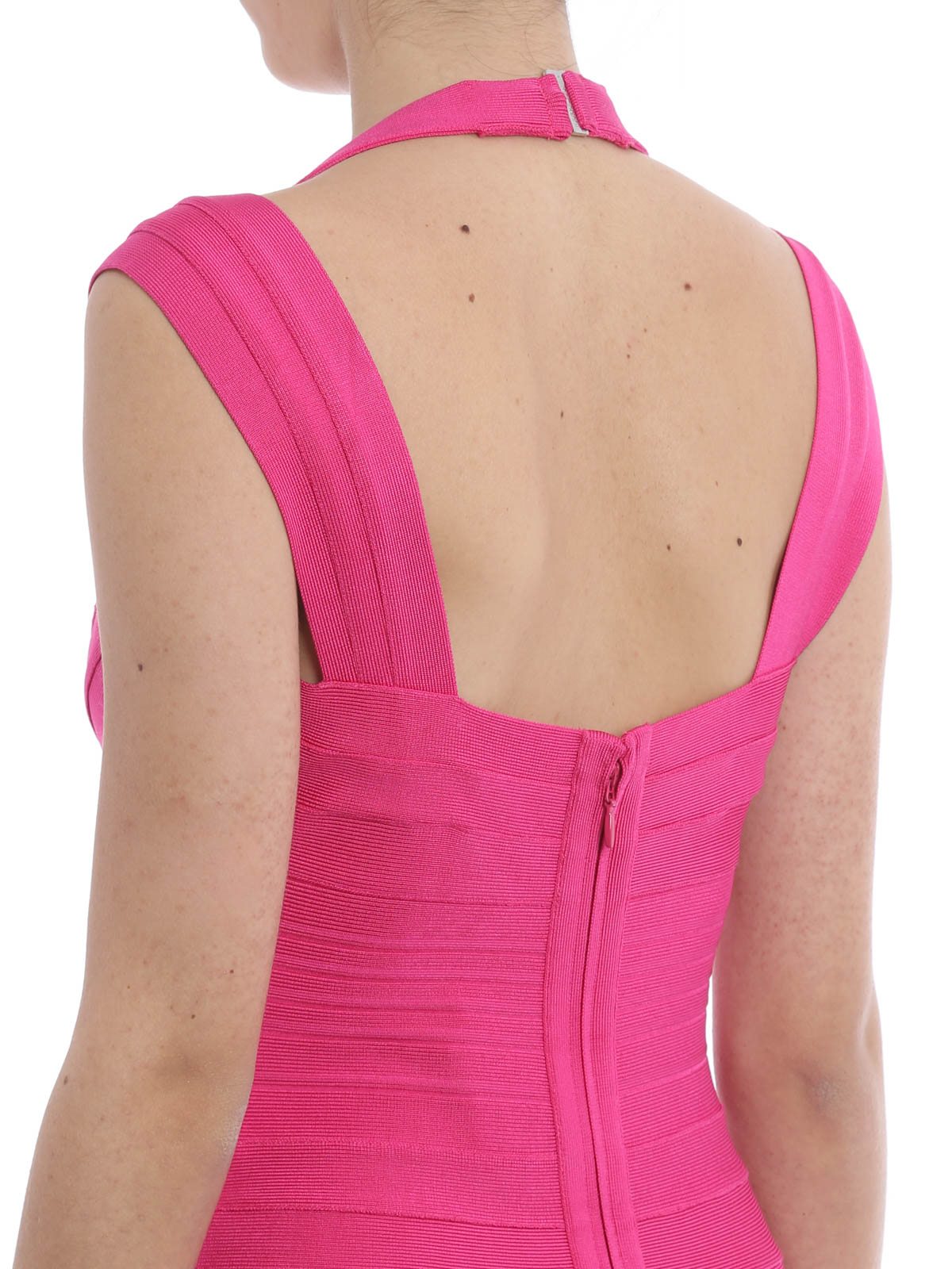 open lace back dress Bandage Mini Dress main image 0